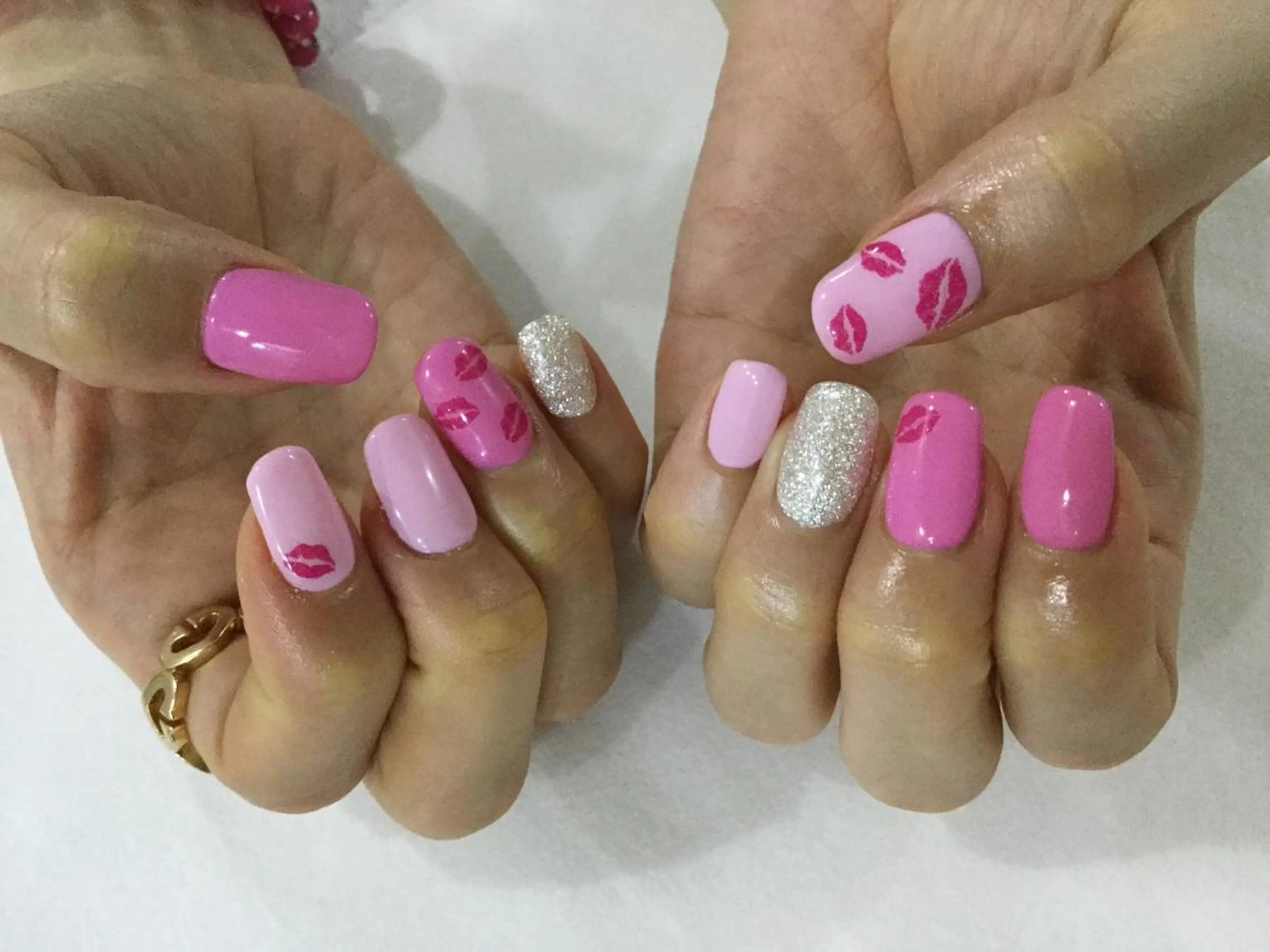 ネイル ハンドネイル 💎🐰 saki. m 🐰💎のネイルデザイン