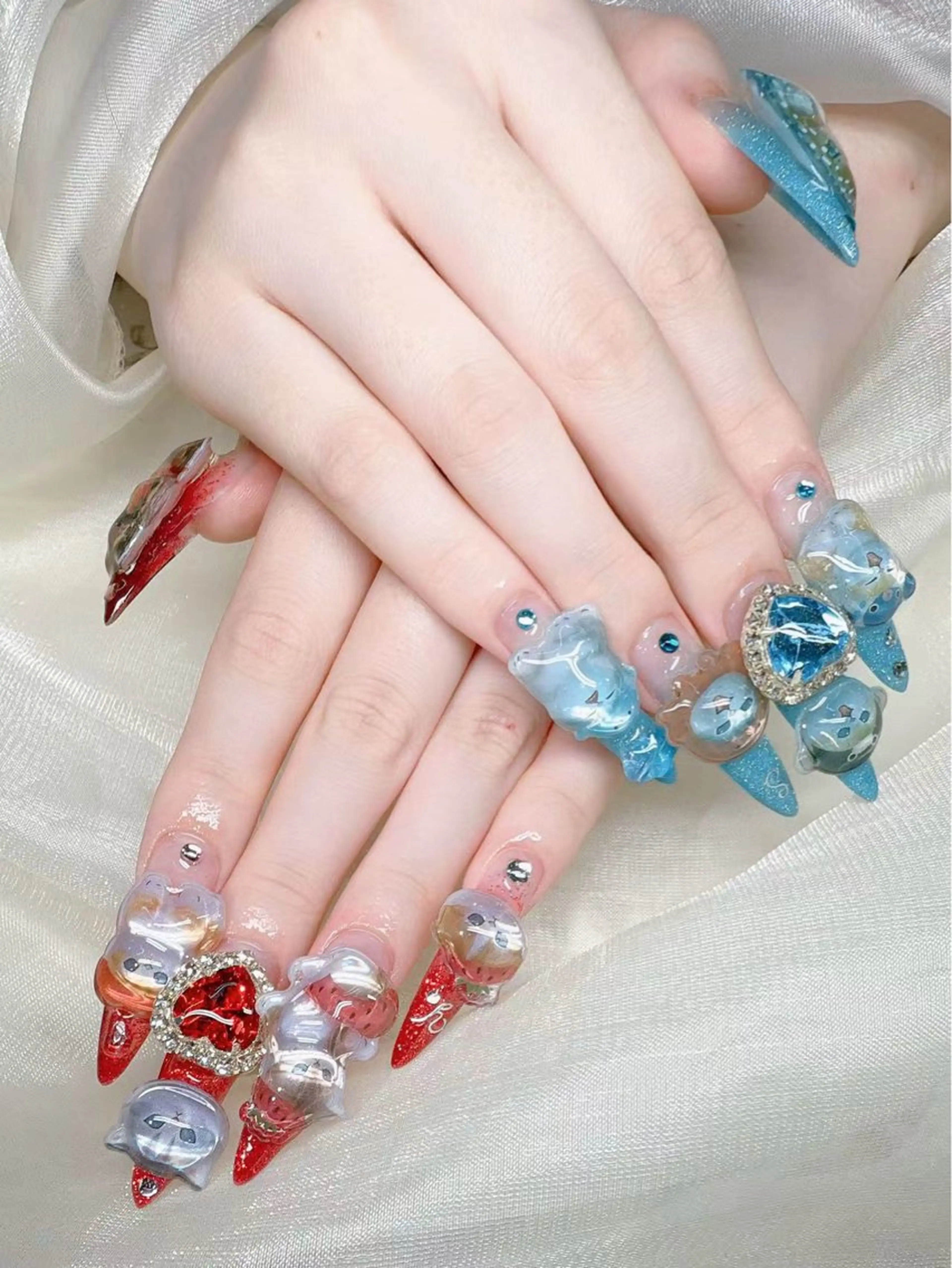 ネイル ラベンダー💖日暮里 ルル💖ネイルのネイルデザイン