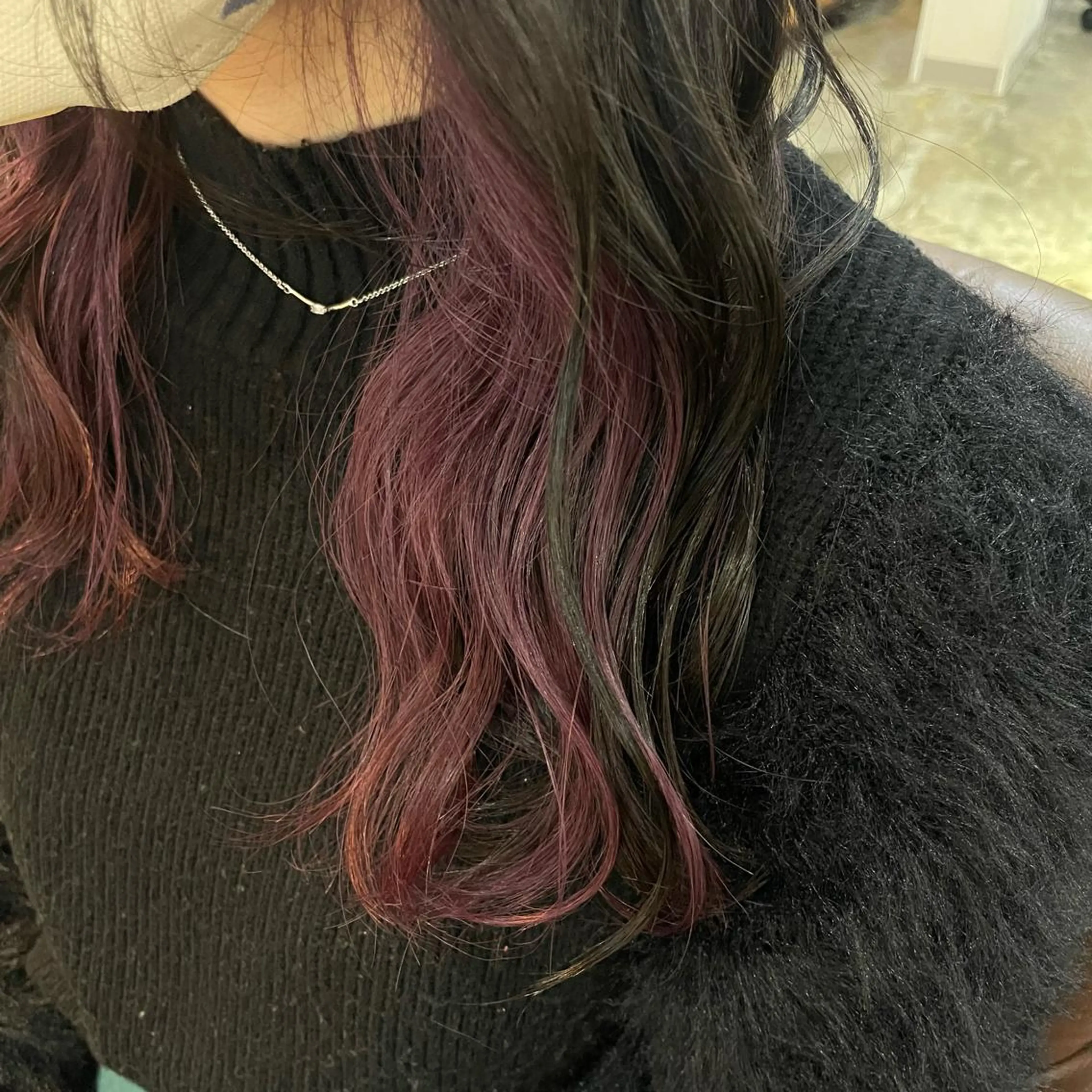 ロング ヘアカラー トリートメント FERIAあべの KARINのヘアスタイル