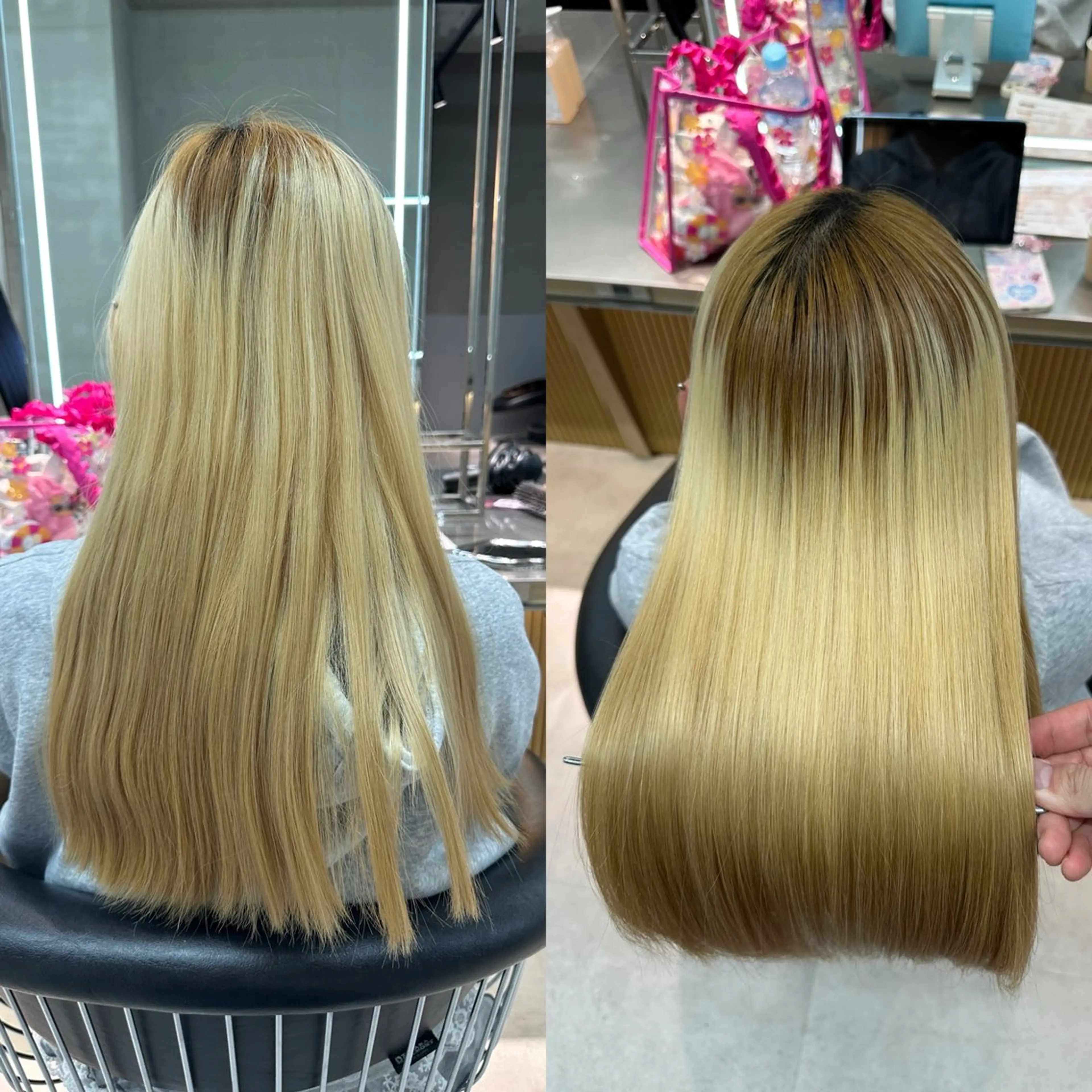 ロング 縮毛矯正 トリートメント ✨髪質改善特化✨副 店長椎葉信乃介のヘアスタイル