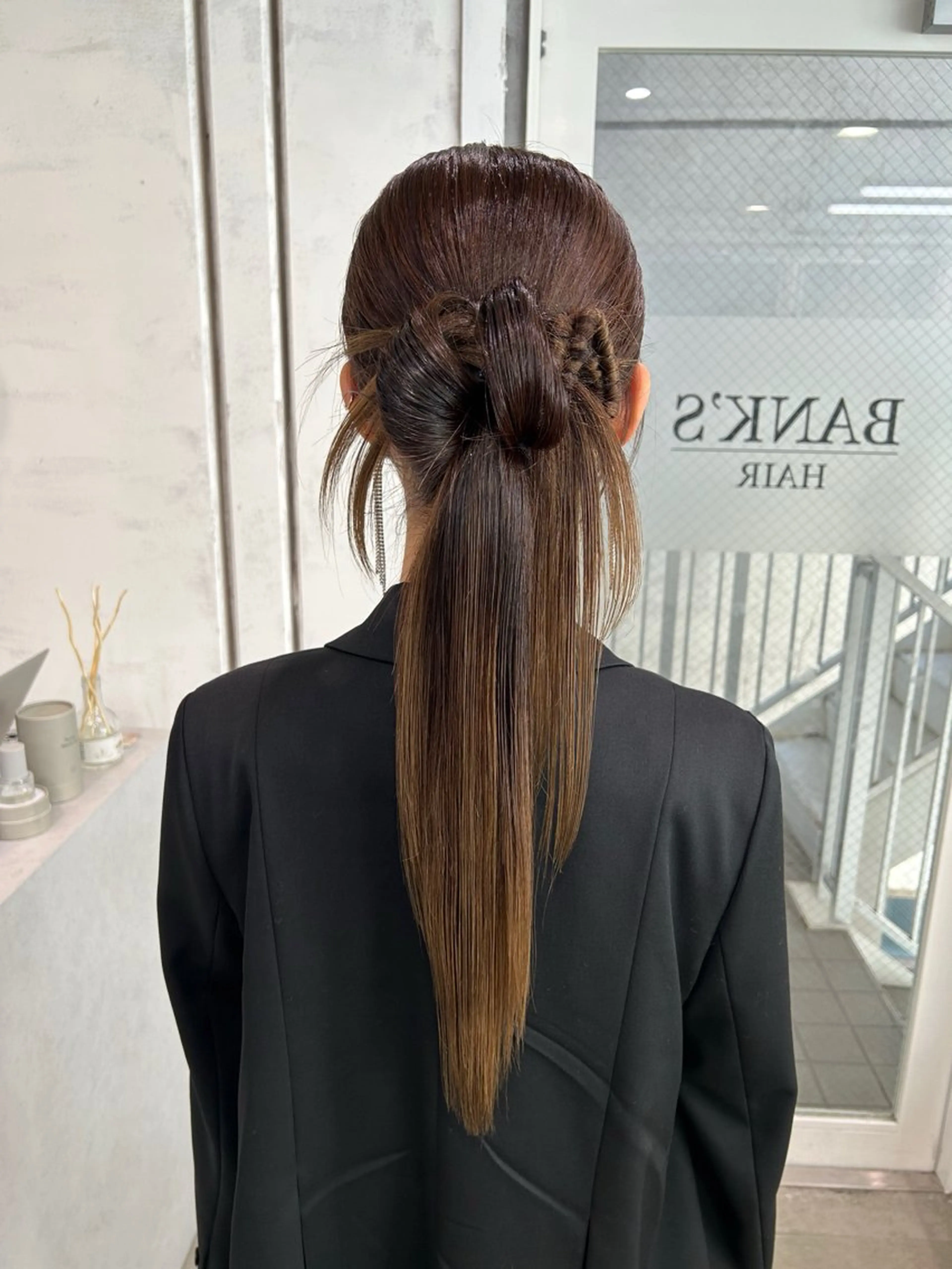 ロング ヘアアレンジ 透明感カラー・ 髪質改善🩵イケダのヘアスタイル