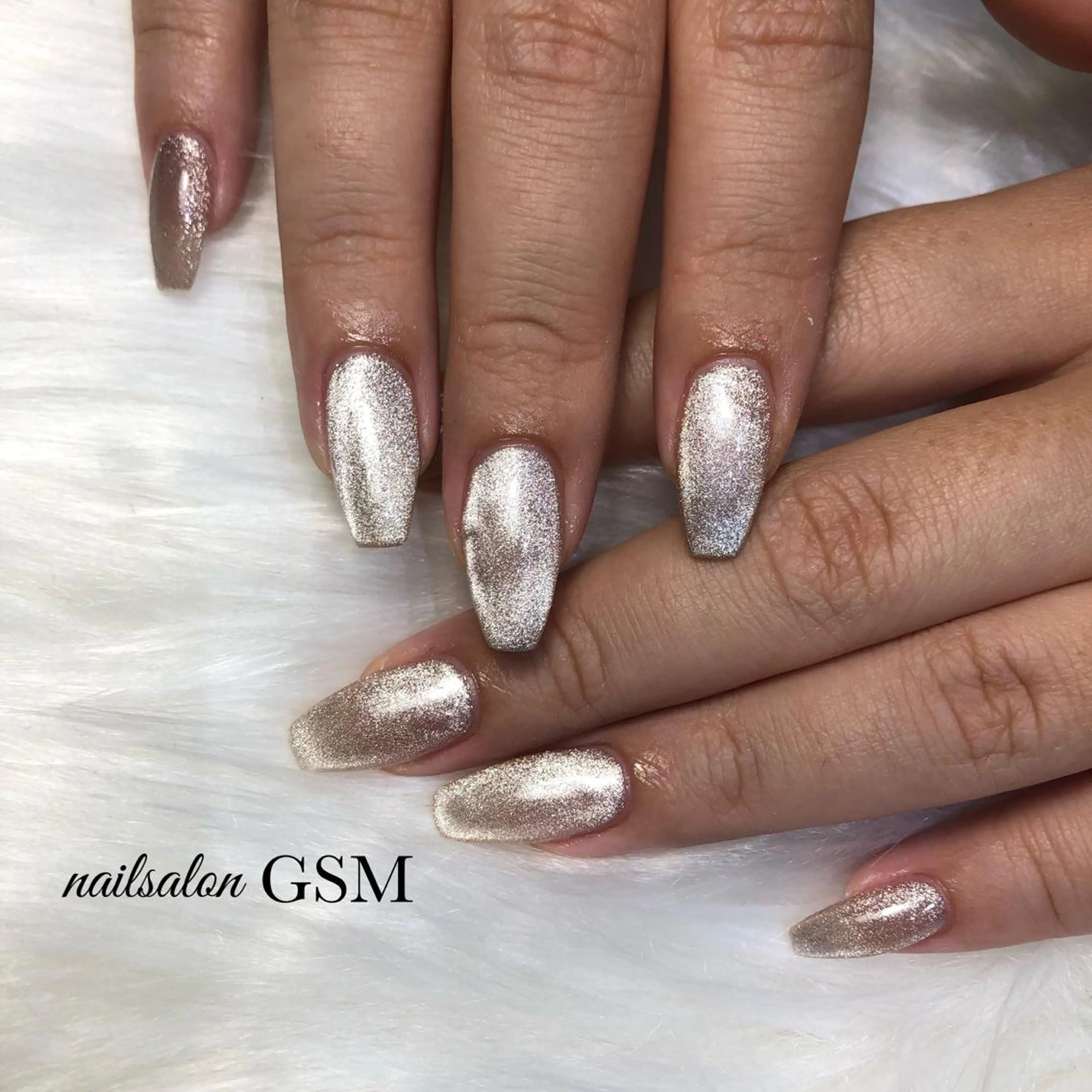 ネイル マグネットネイル ハンドネイル nail salon GSMのネイルデザイン