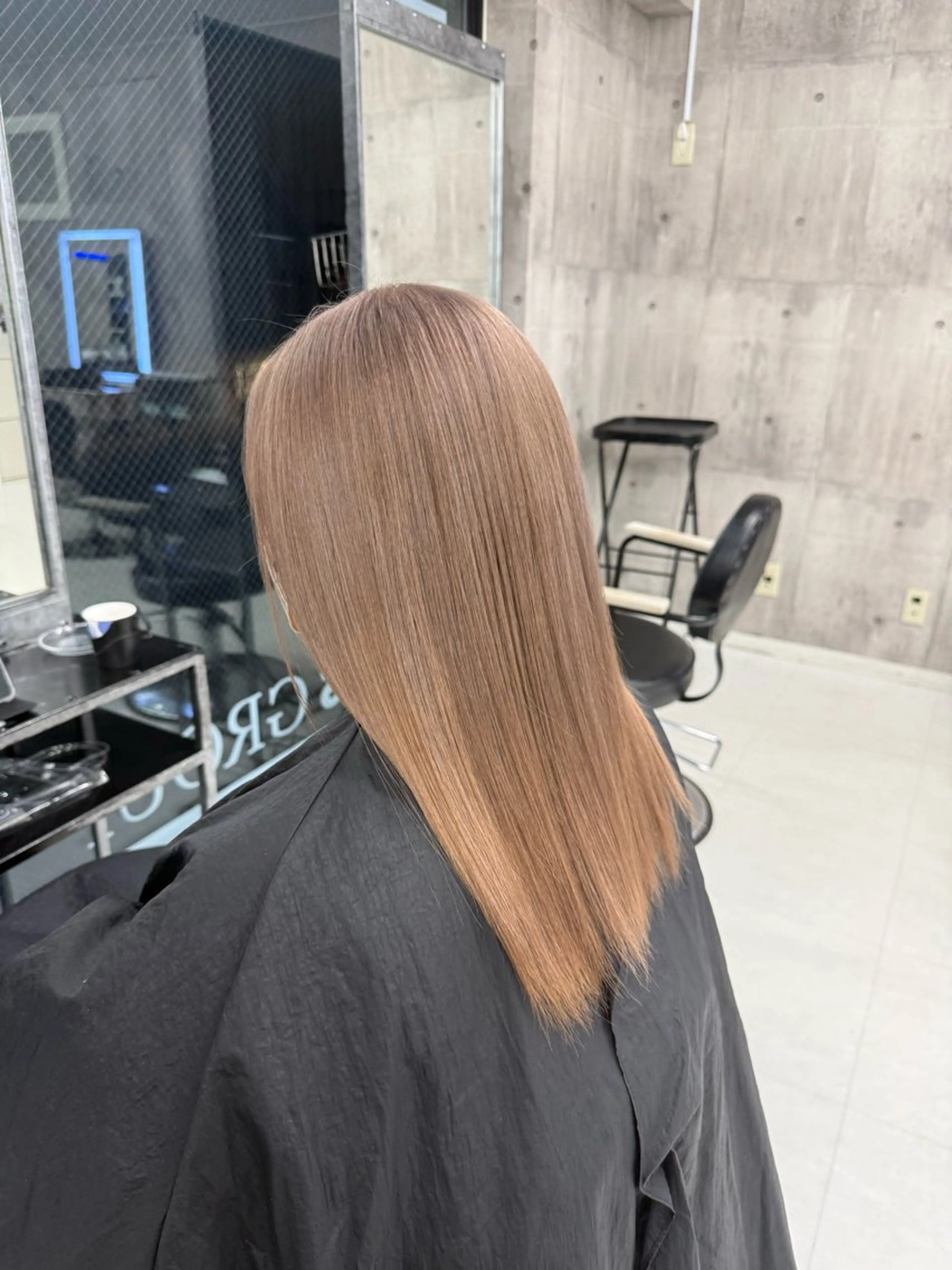 セミロング カラー メンズ メンズブリーチ ブリーチ ヘアカラー トリートメント ☁️かずき☁️青.紫 推し活カラー💫のヘアスタイル