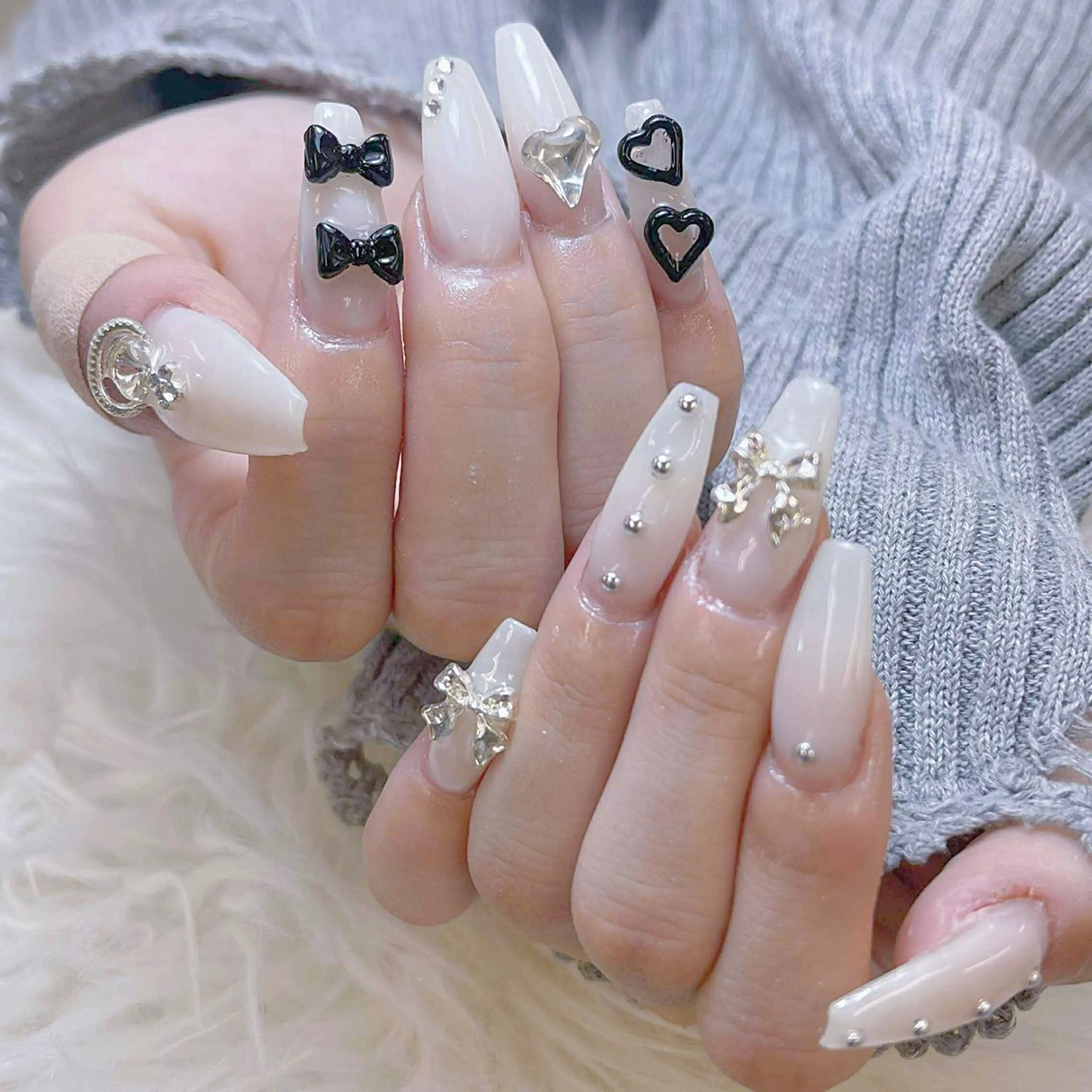 ネイル ハンドネイル ANH NAIL ゴテゴテ専門店💎のネイルデザイン