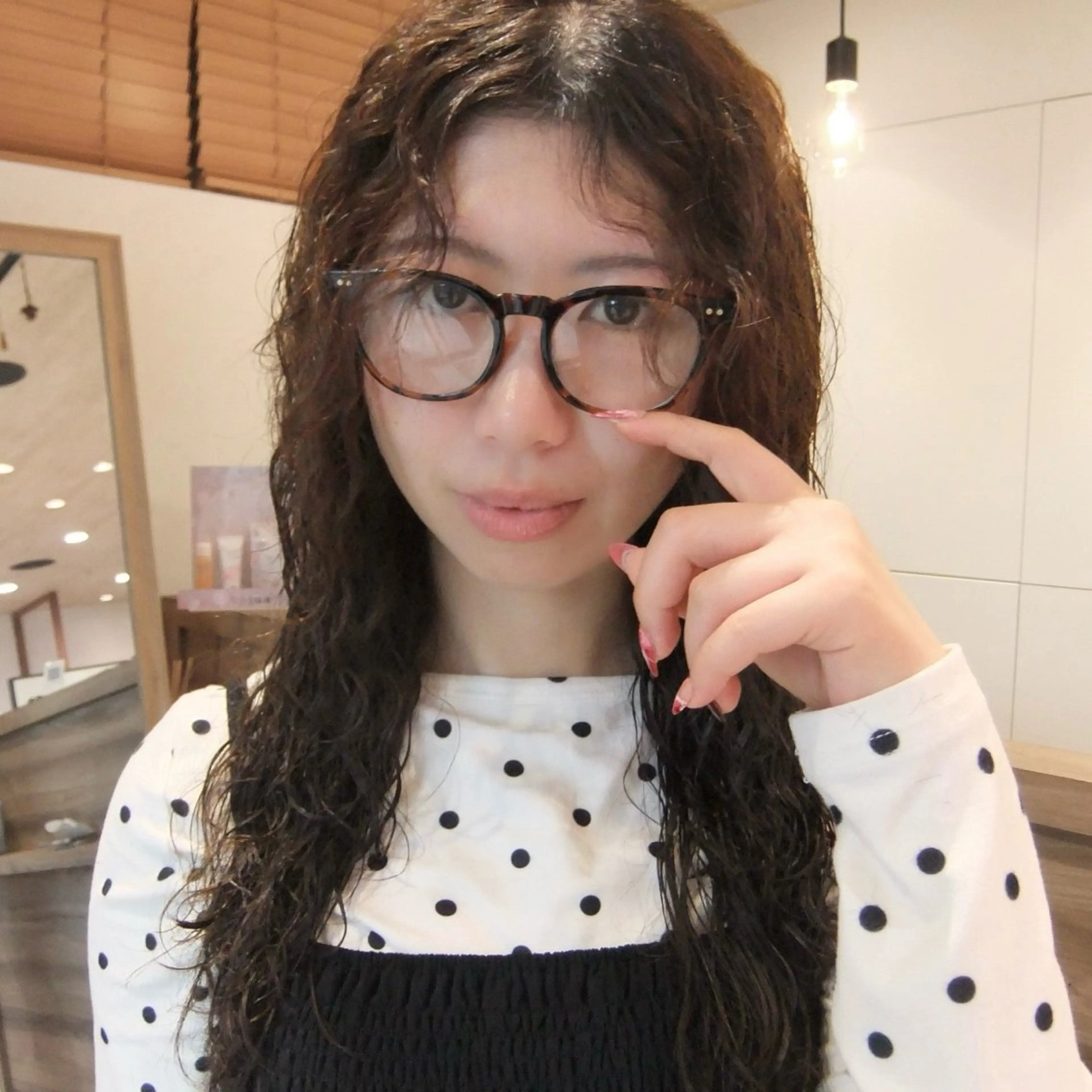 ロング パーマ レイヤー/似合わせ/ yuan⟡.·のヘアスタイル