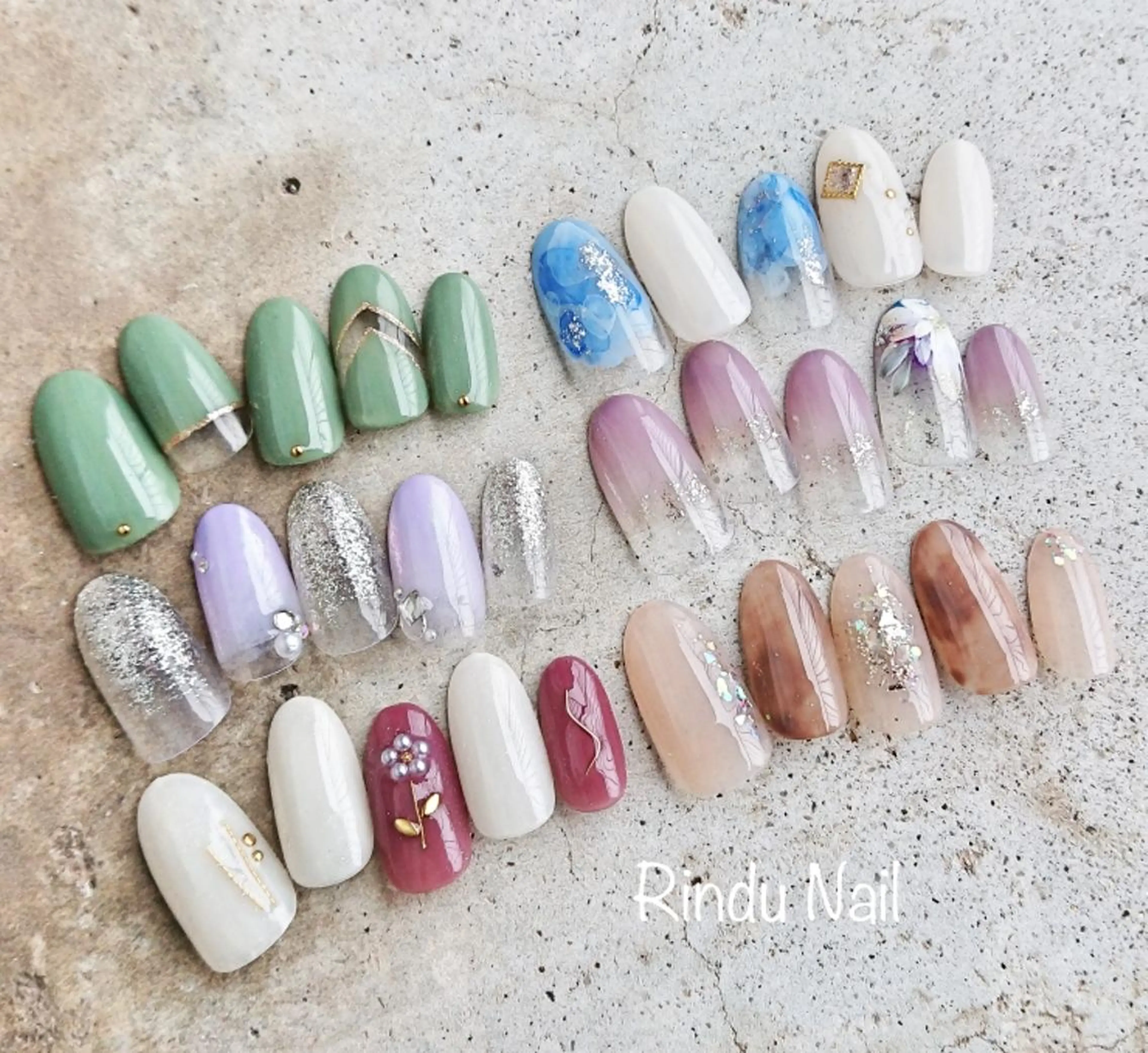 ネイル Rindu Nail 名駅miniのネイルデザイン