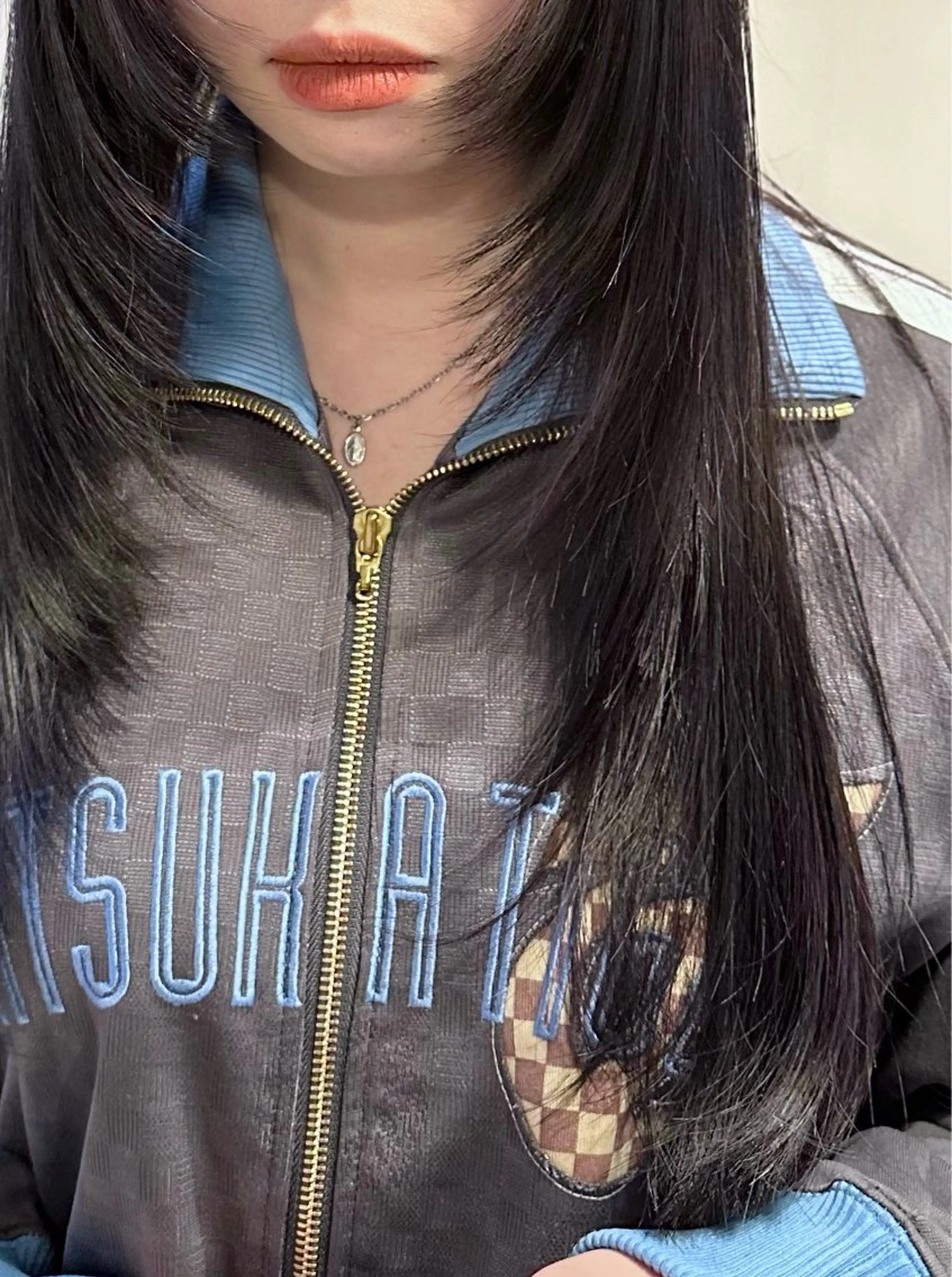 ロング カラー 顔まわりレイヤー 顔周りカット ハイレイヤー レイヤーカット トリートメント youres hair 日吉店所属・髪質改善・艶髪カラー 🌷miku🌷のヘアスタイル