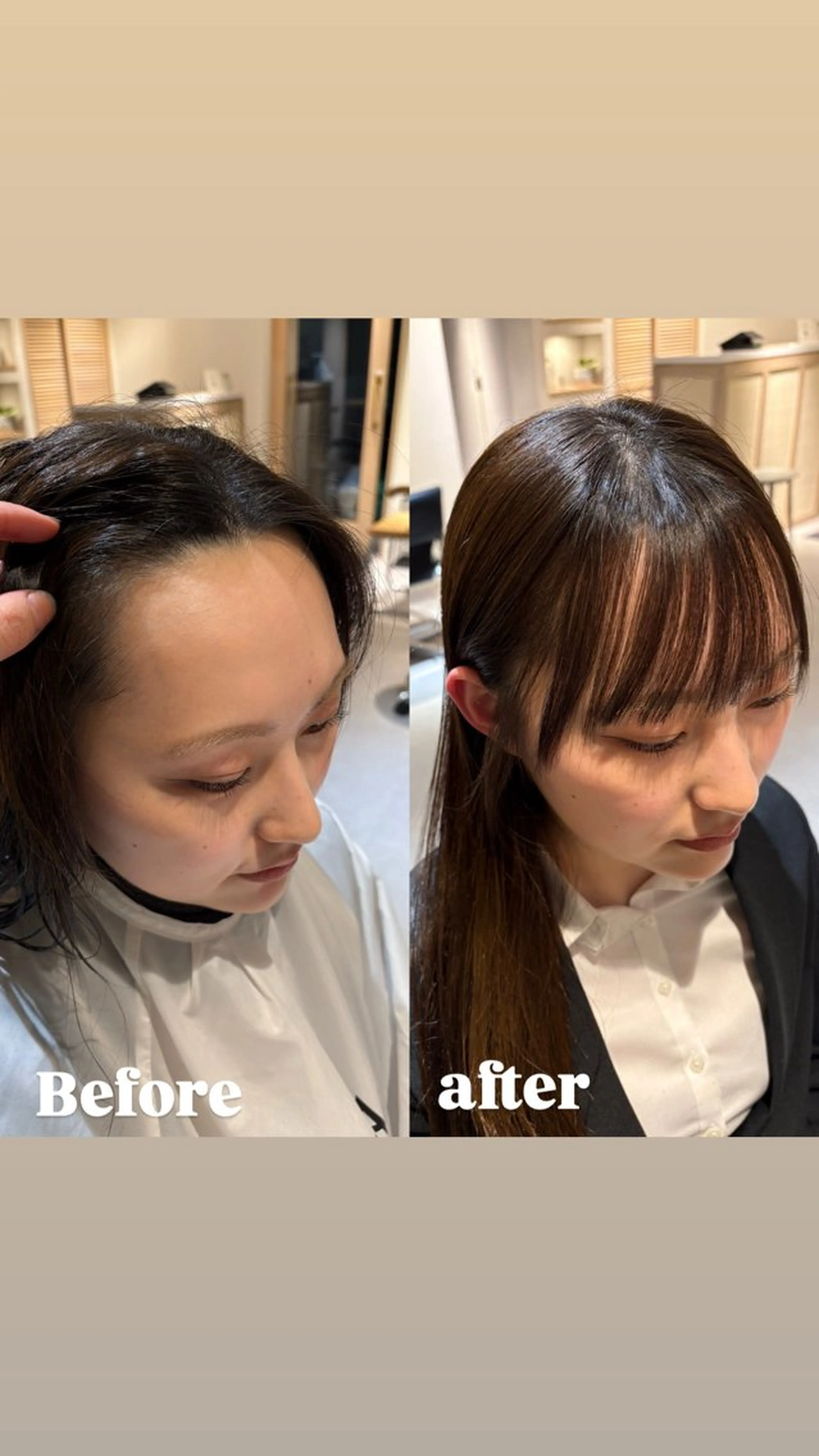 パーマ SHEA.aoyama所属・似合わせカット 奥村陽花のヘアスタイル