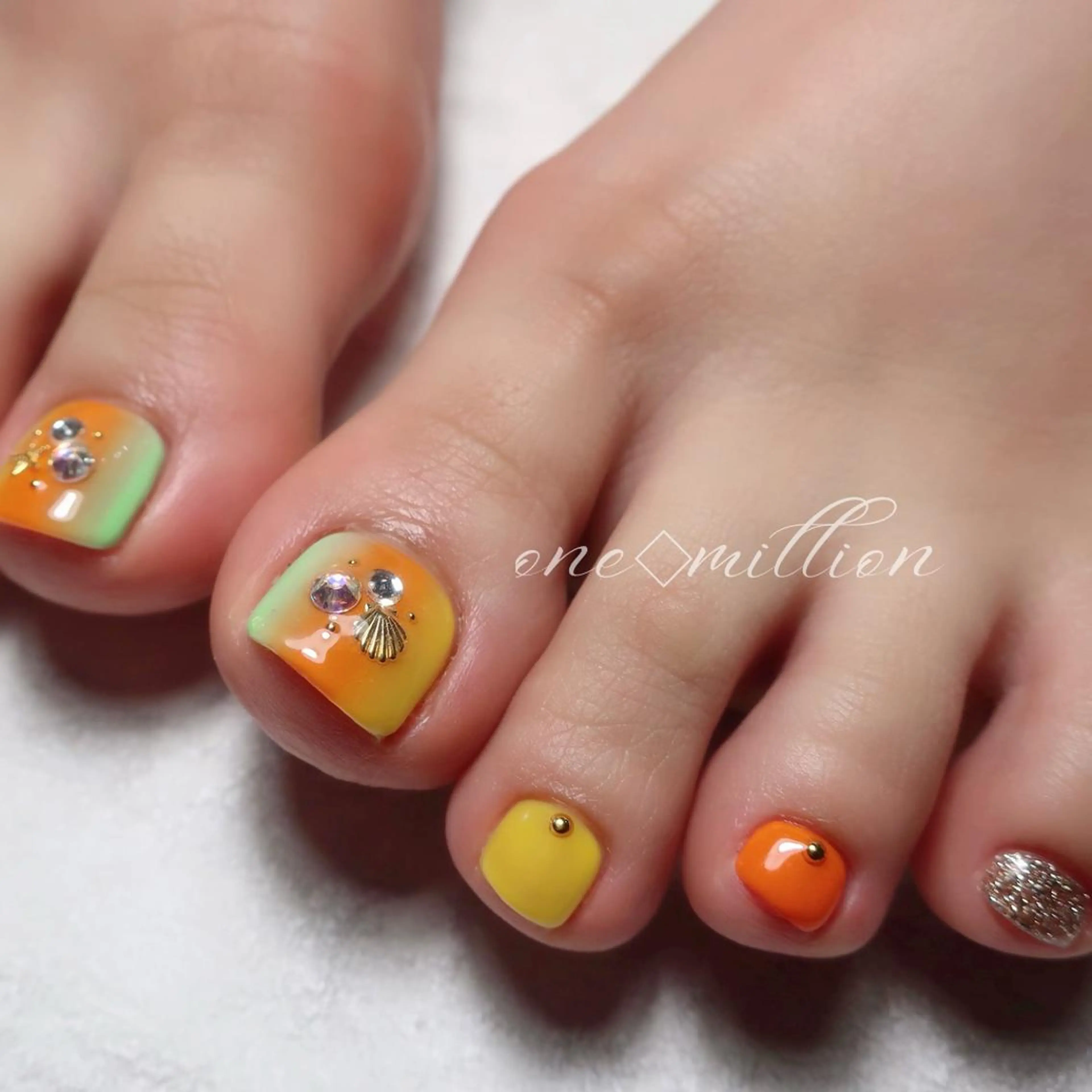 ネイル nail salon ワンミリオンのネイルデザイン