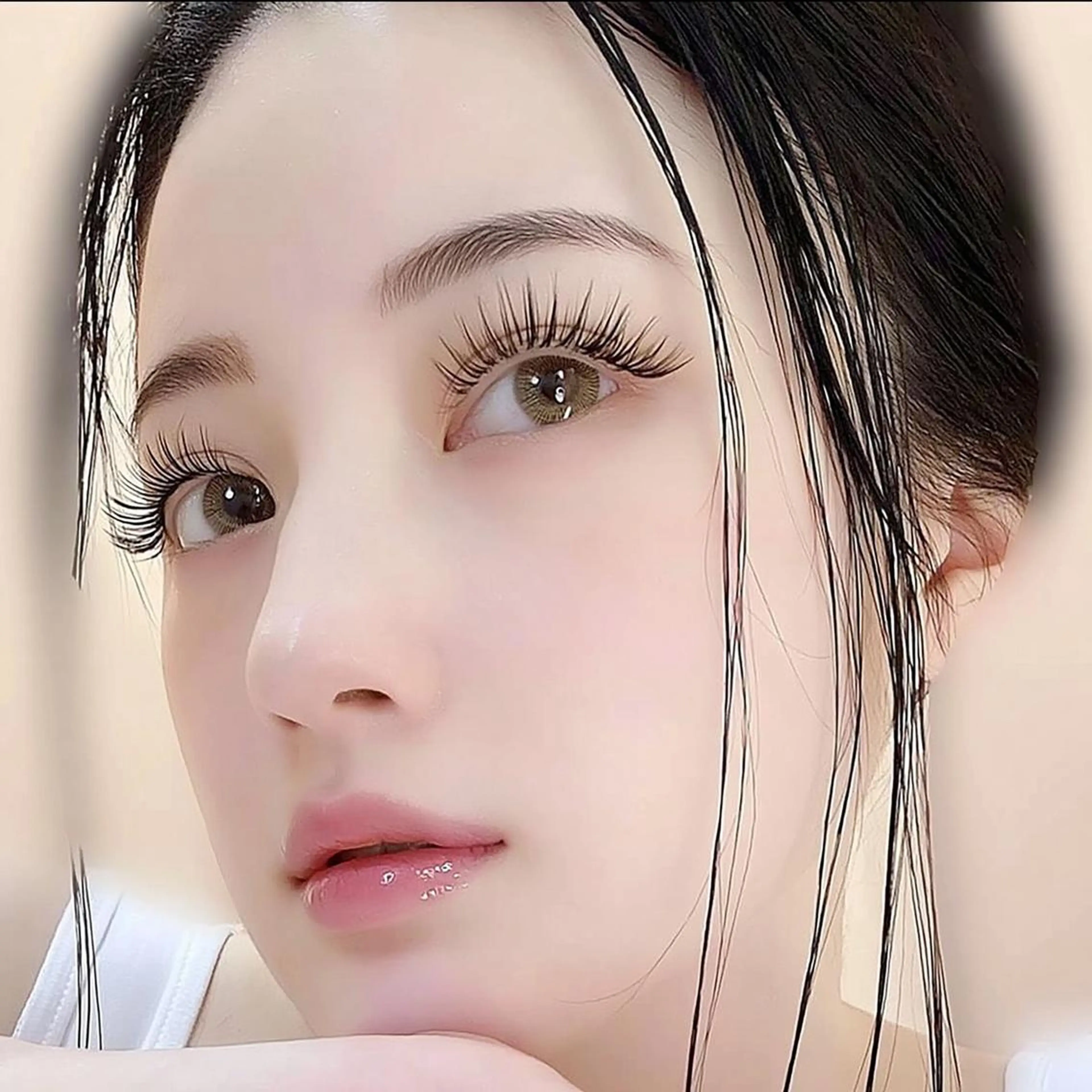 マツエク・マツパ 束感まつ毛 韓国風マツエク パリジェンヌラッシュリフト まつげパーマ マツパ まつげパーマ/ yuna🎀✨のマツエク・マツパデザイン