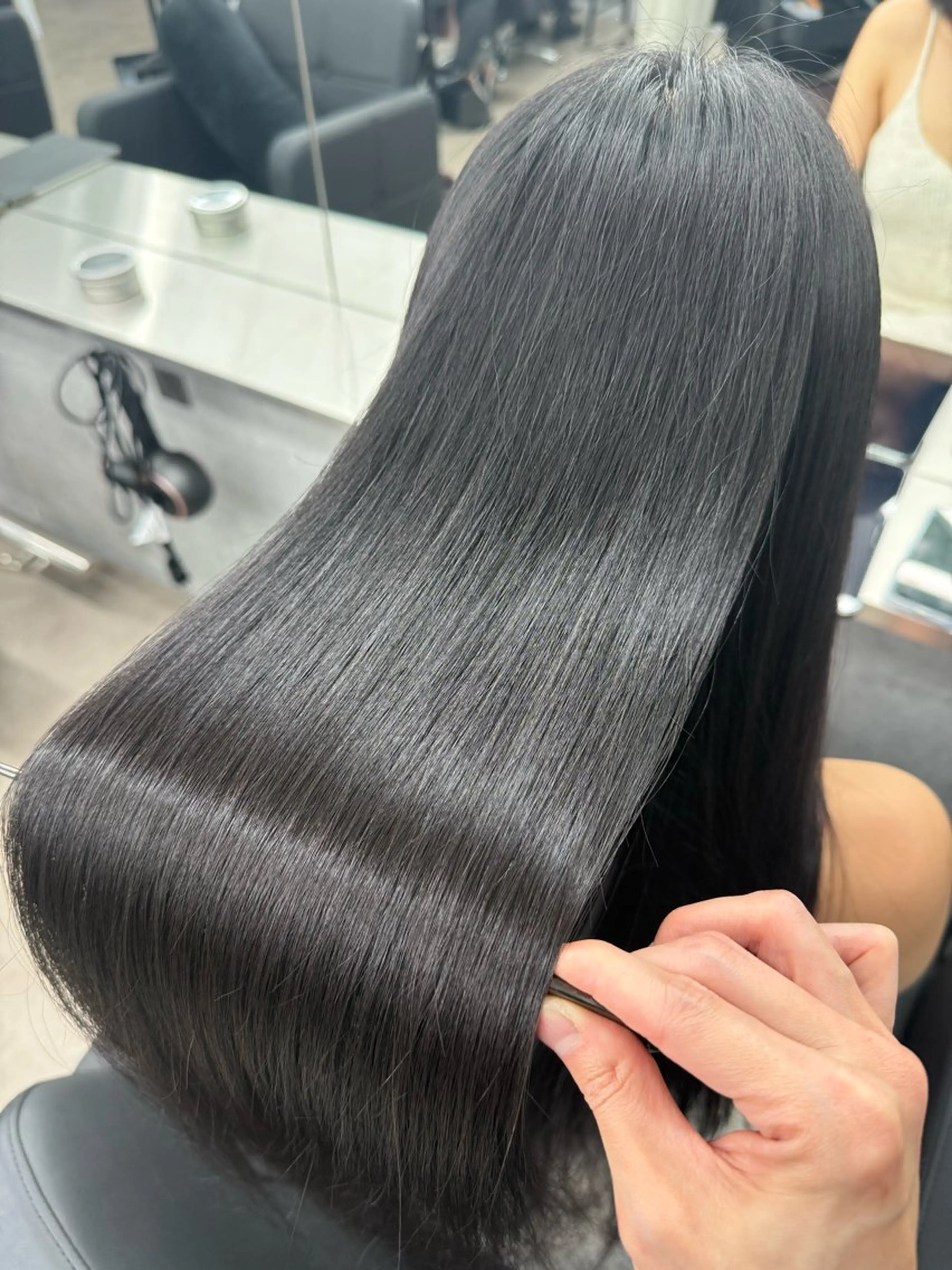 ロング 髪質改善・縮毛矯正 Taijuのヘアスタイル