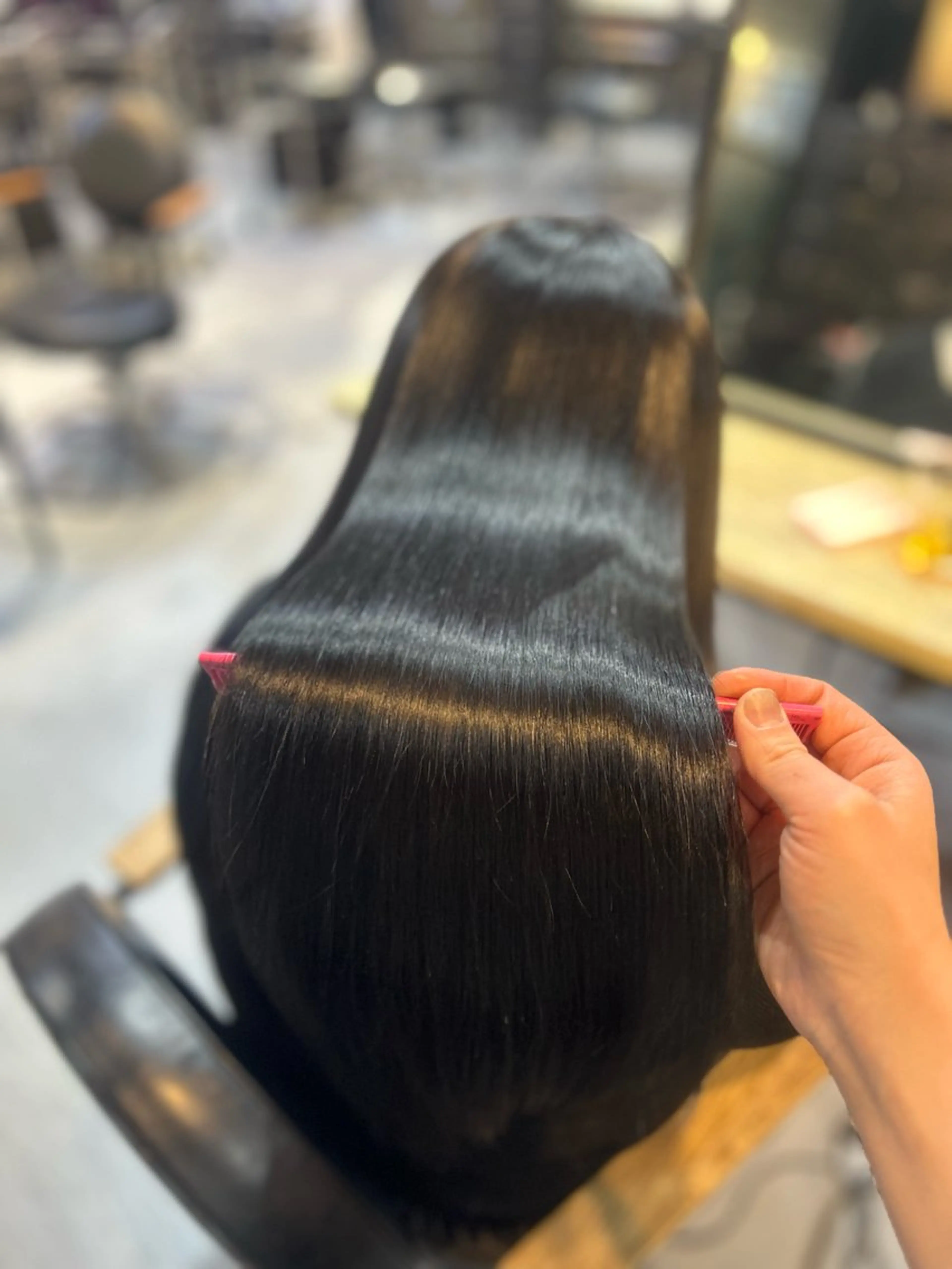 ロング 🌷ブリーチ縮毛矯正 /mina🌷のヘアスタイル