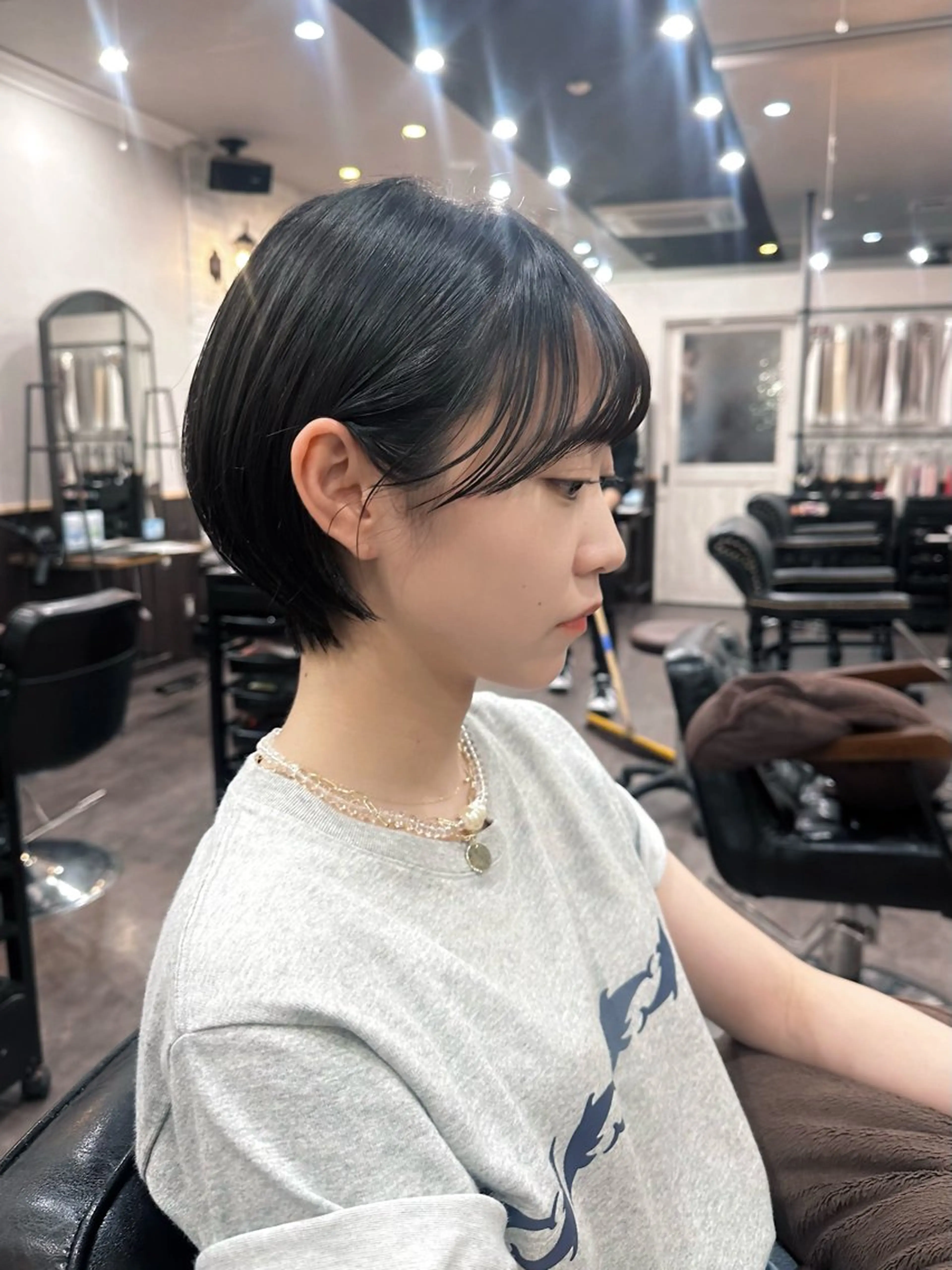 ショート ヘアカラー 💖透明感カラー HAYATO💖のヘアスタイル