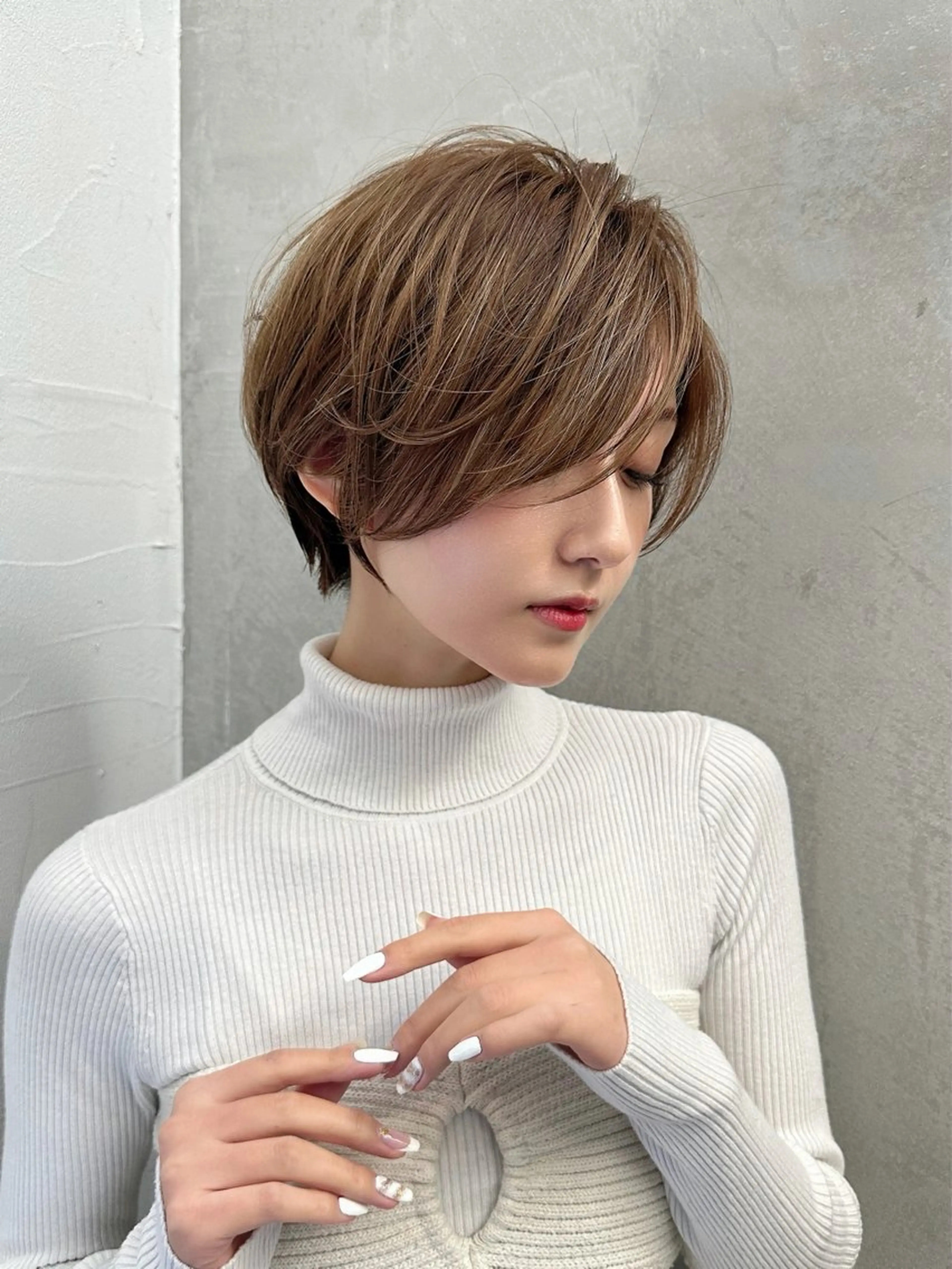 ショート ショートヘア 小顔カット カット ヘアカラー トリートメント ヘッドスパ taiga レイヤー /髪質改善/矯正🌈のヘアスタイル