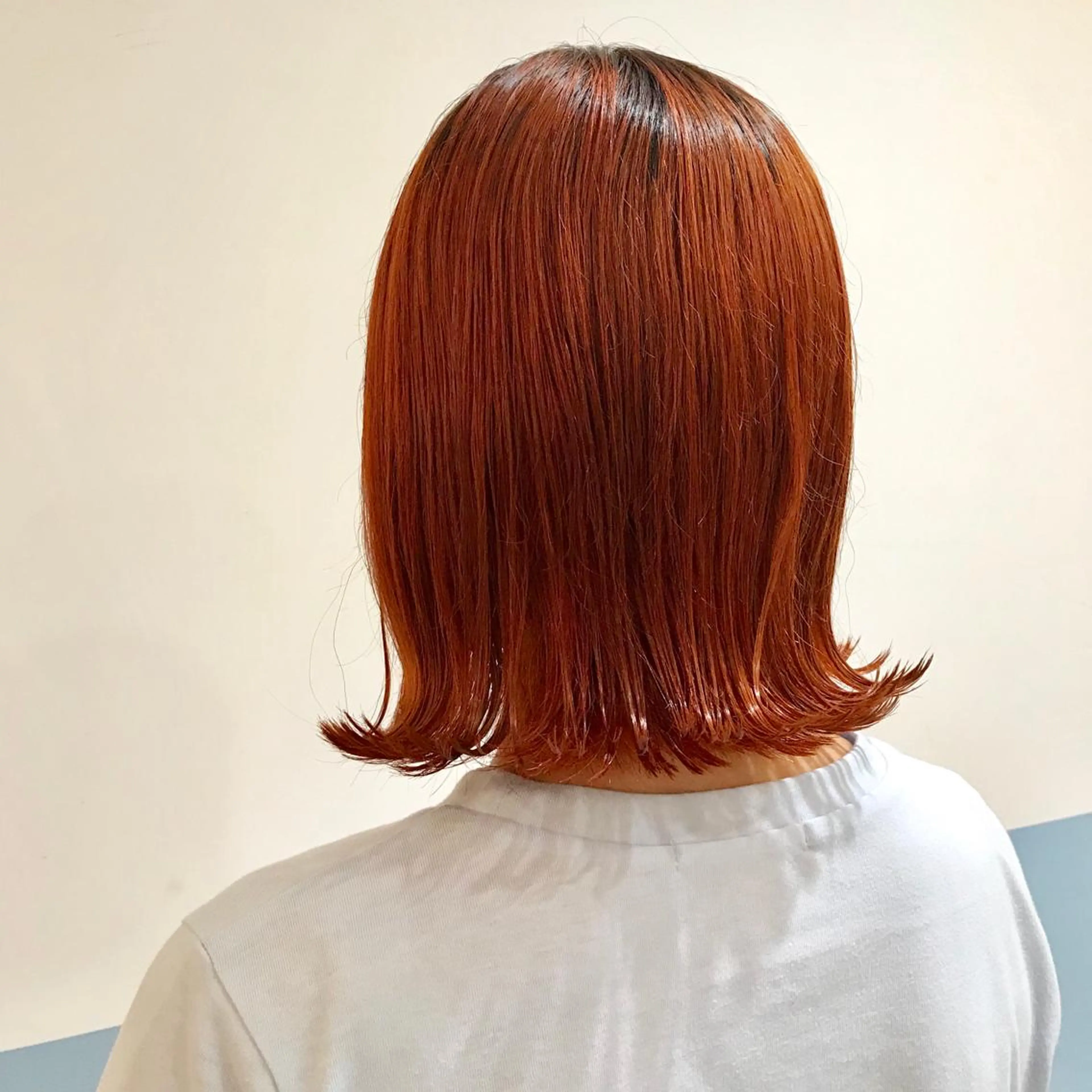 ミディアム カラー アオイ🩵暖色 /まろやかカラーのヘアスタイル