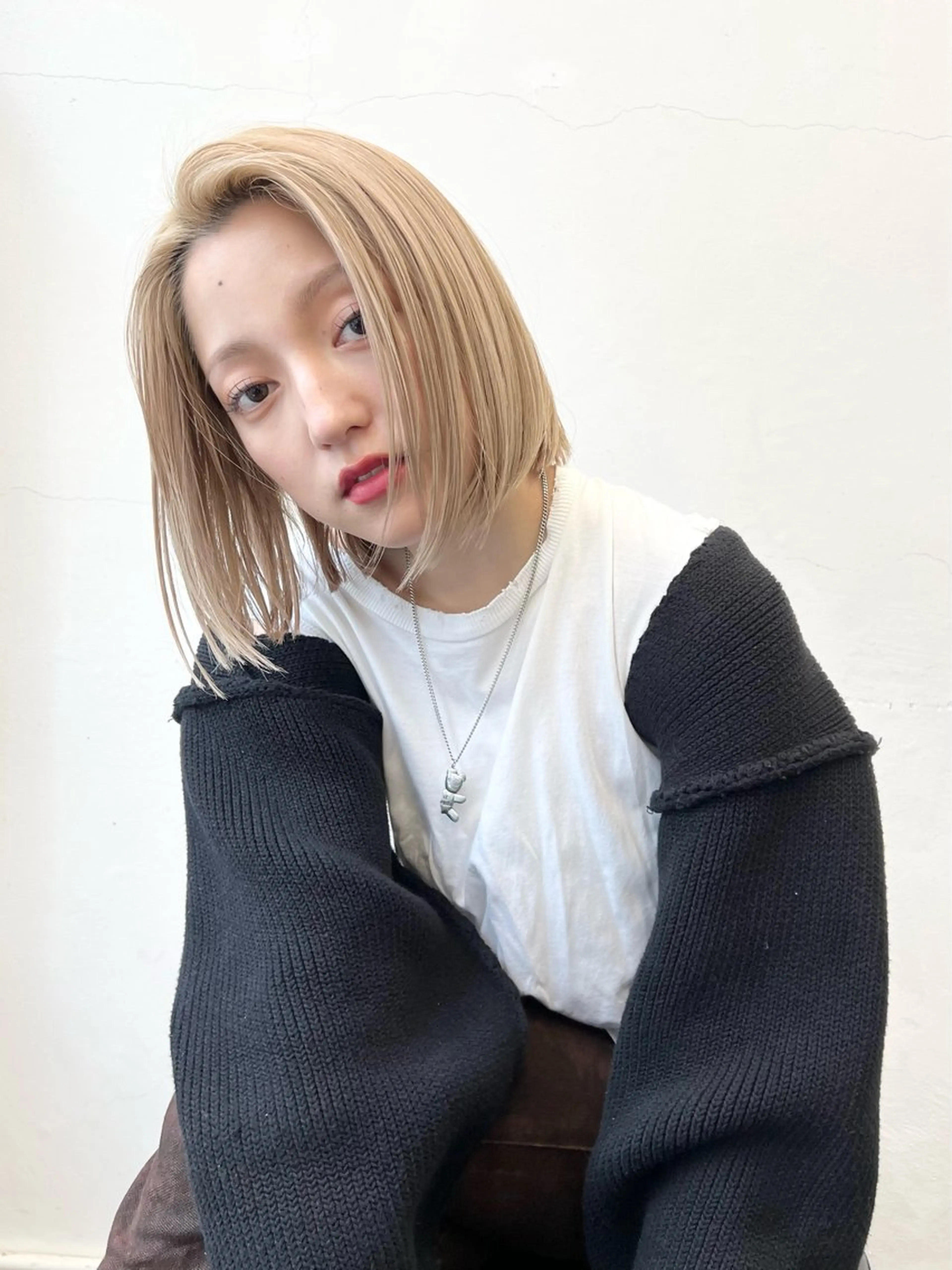 ショート カラー ヘアカラー トリートメント HARU//原宿🤍 リピート率NO.1のヘアスタイル