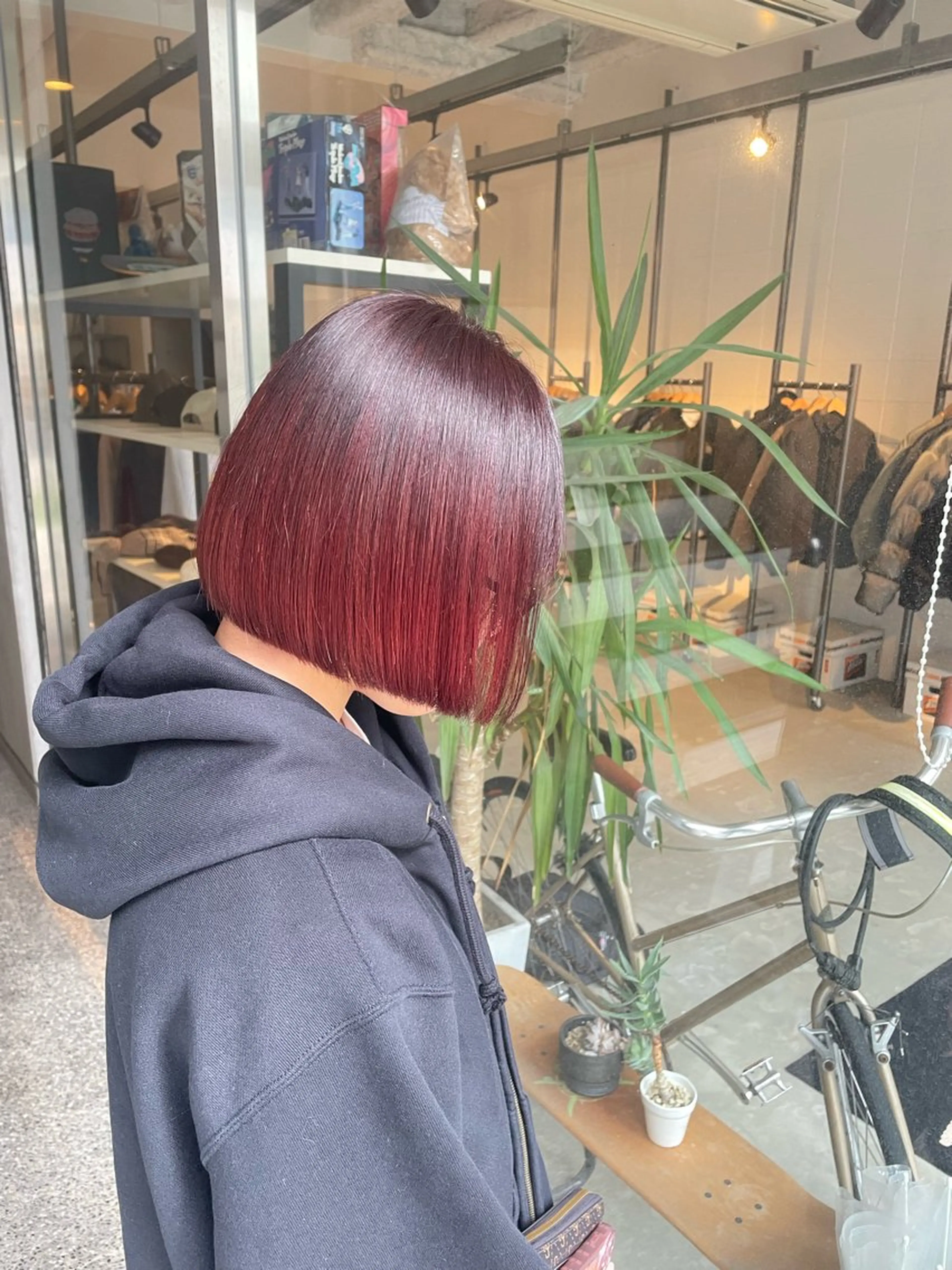 ショート カラー 🖤ROSEL／ KUREA🖤のヘアスタイル