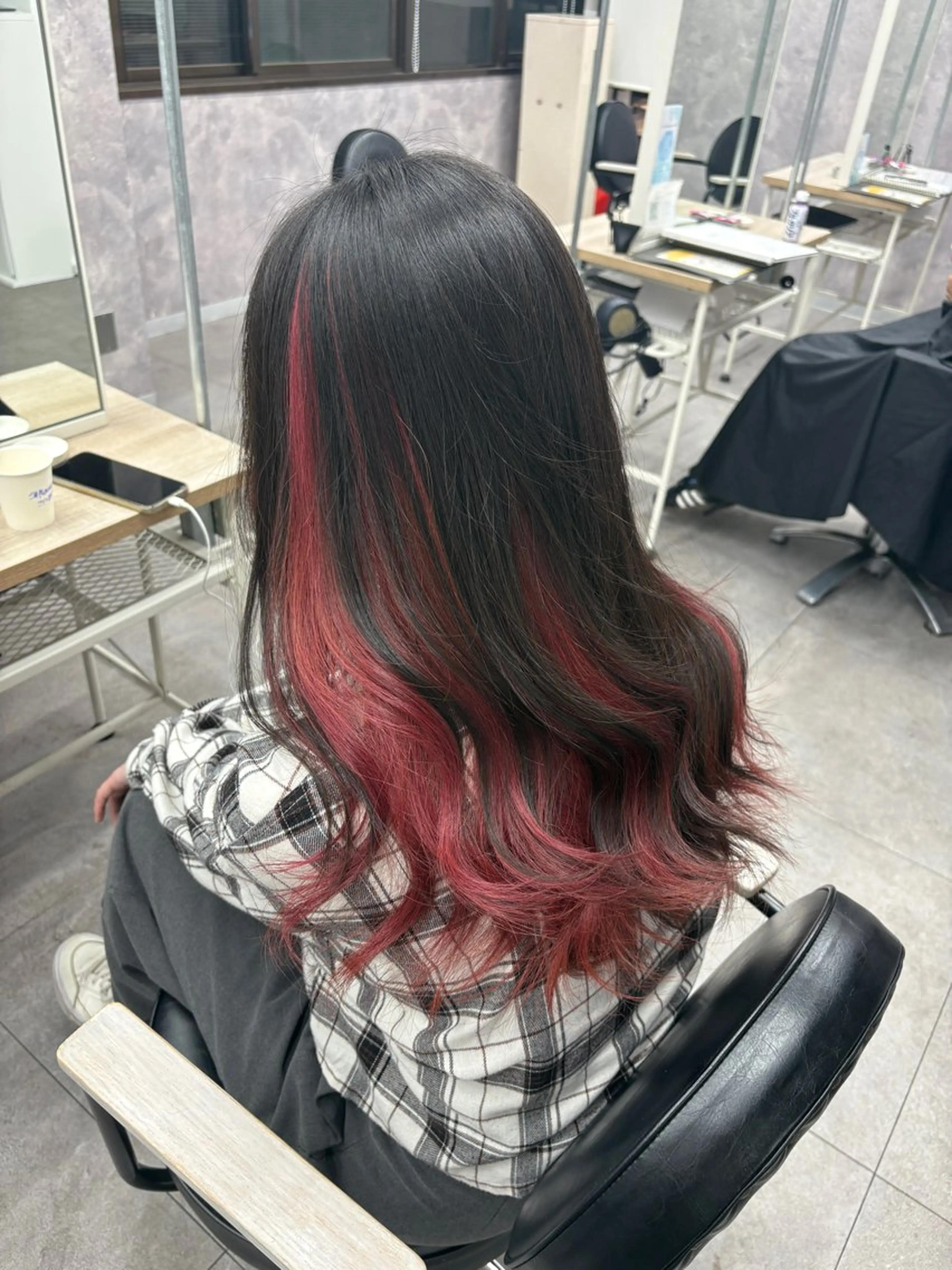 ロング ヘアカラー ギャル⚜️巻き髪 ⚜️ちづるのヘアスタイル