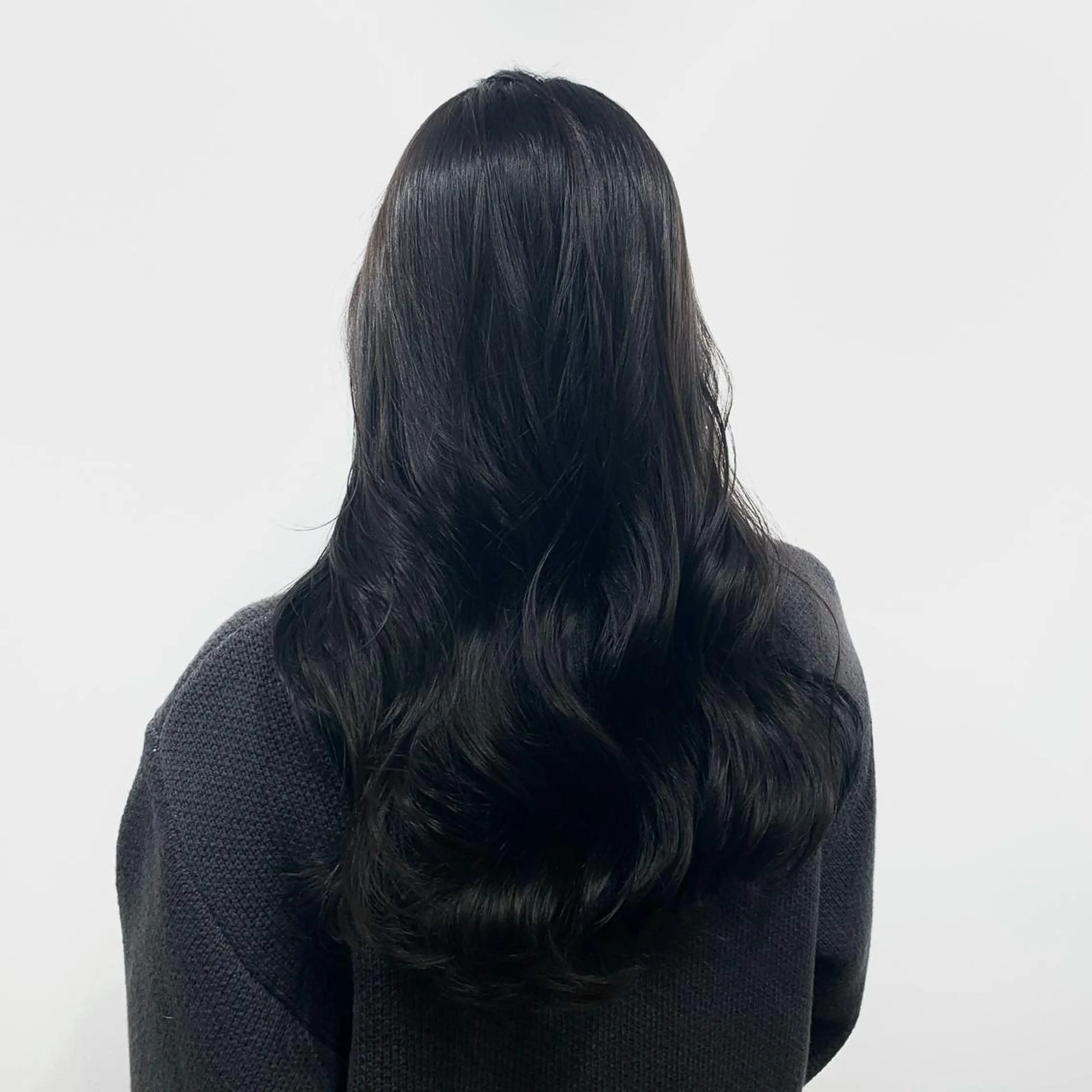 ロング カラー ヘアアレンジ キヨミ 韓国レイヤーカットのヘアスタイル