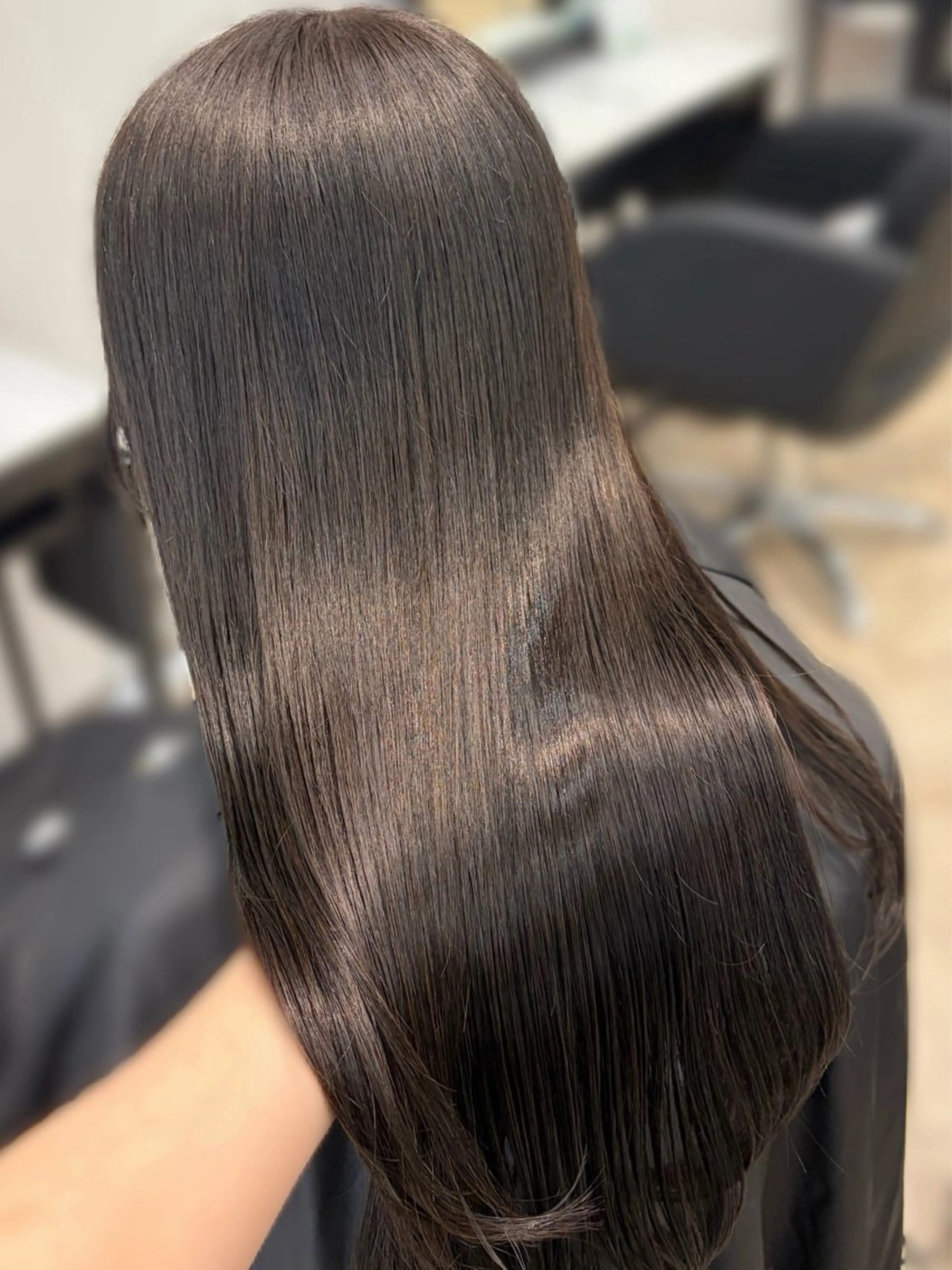 ロング カラー レイヤーカット カット ヘアカラー トリートメント 名駅/sHiHo/透 明感カラー✨🎀/のヘアスタイル