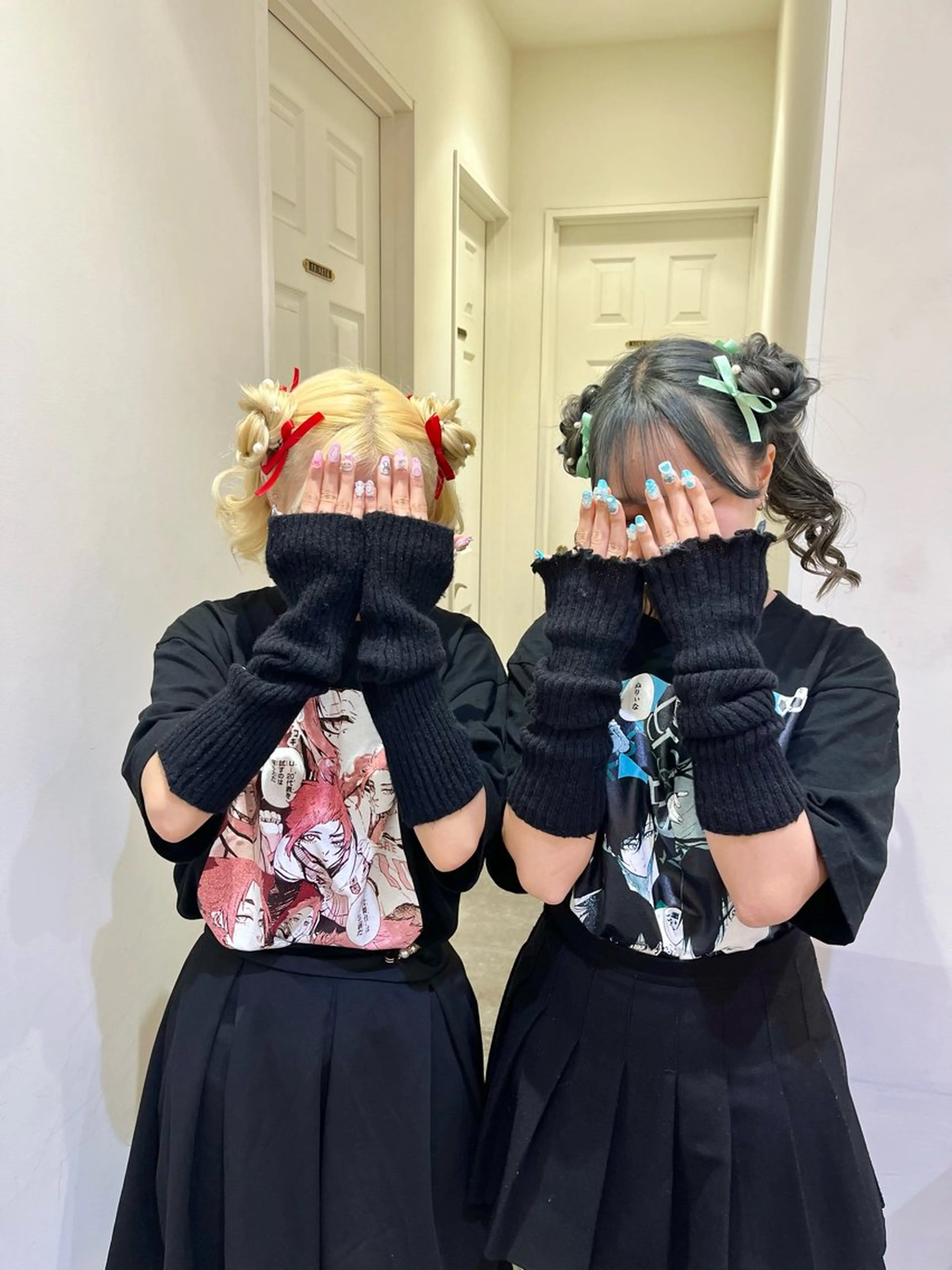 ヘアアレンジ ヘアセット エクステ🎀 暖色カラー🎀amiのヘアスタイル