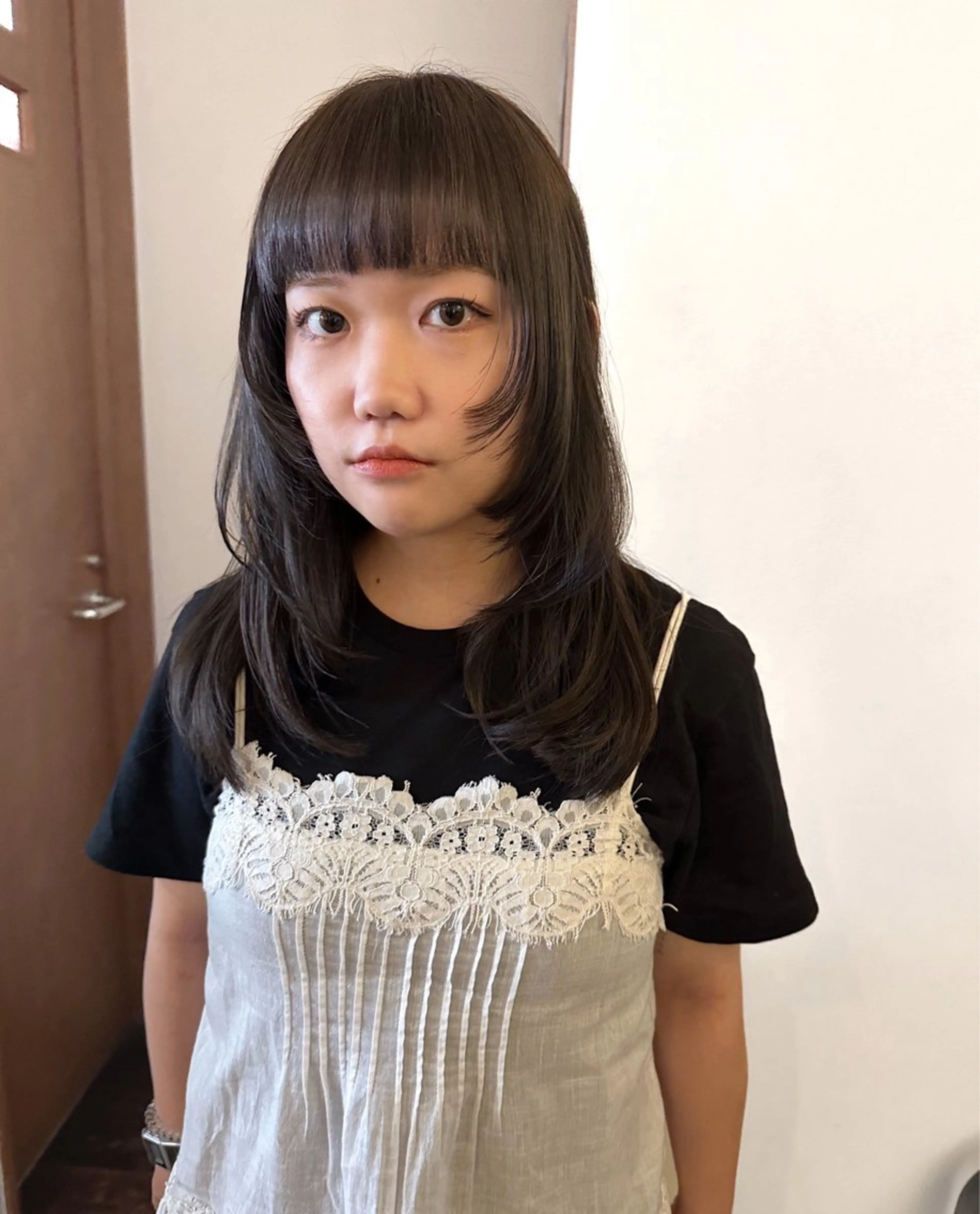 セミロング ウルフカット🪽 レイヤー/髪質改善のヘアスタイル