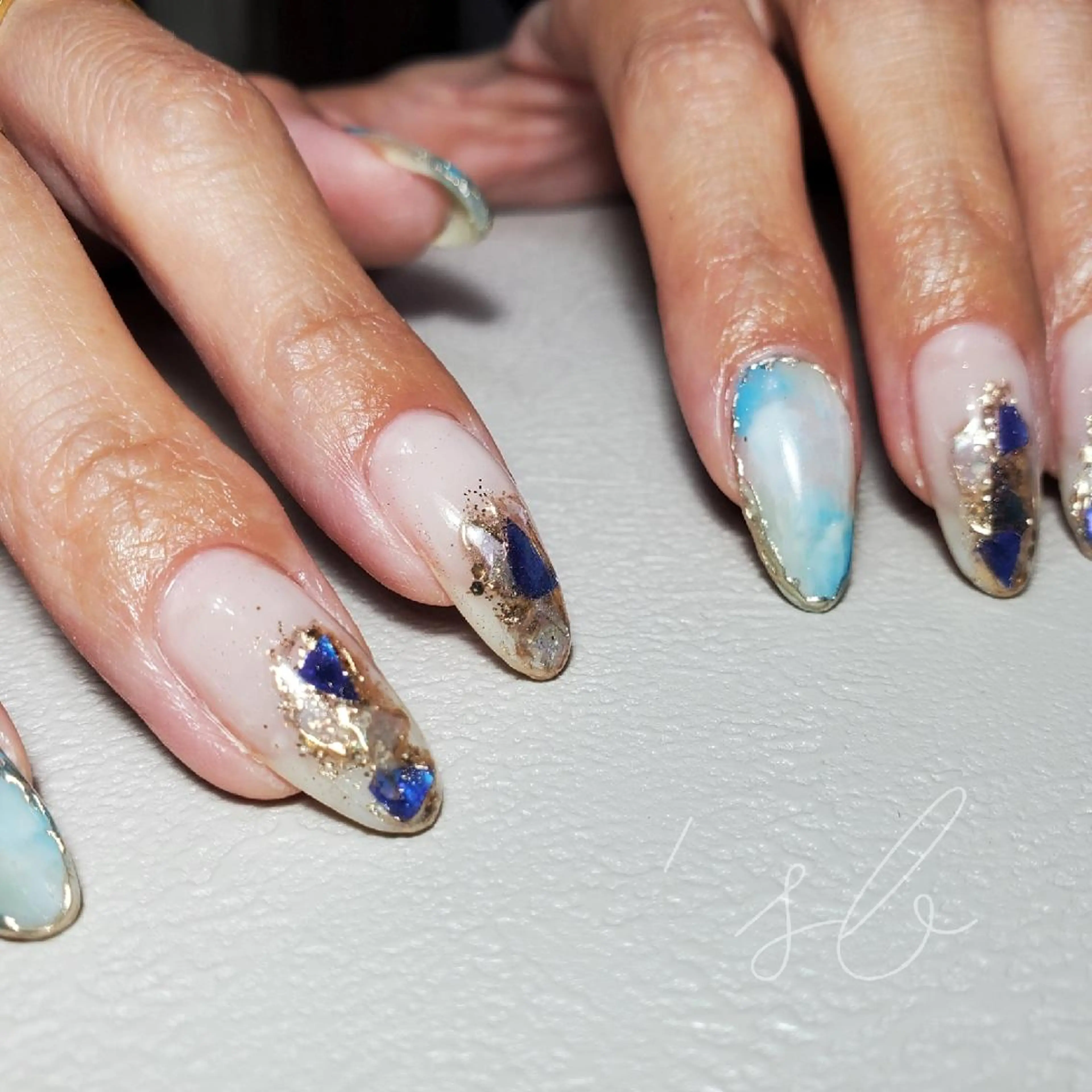 ネイル ハンドネイル nailroom‪ sb‪‪𓈒𓂂𓏸のネイルデザイン