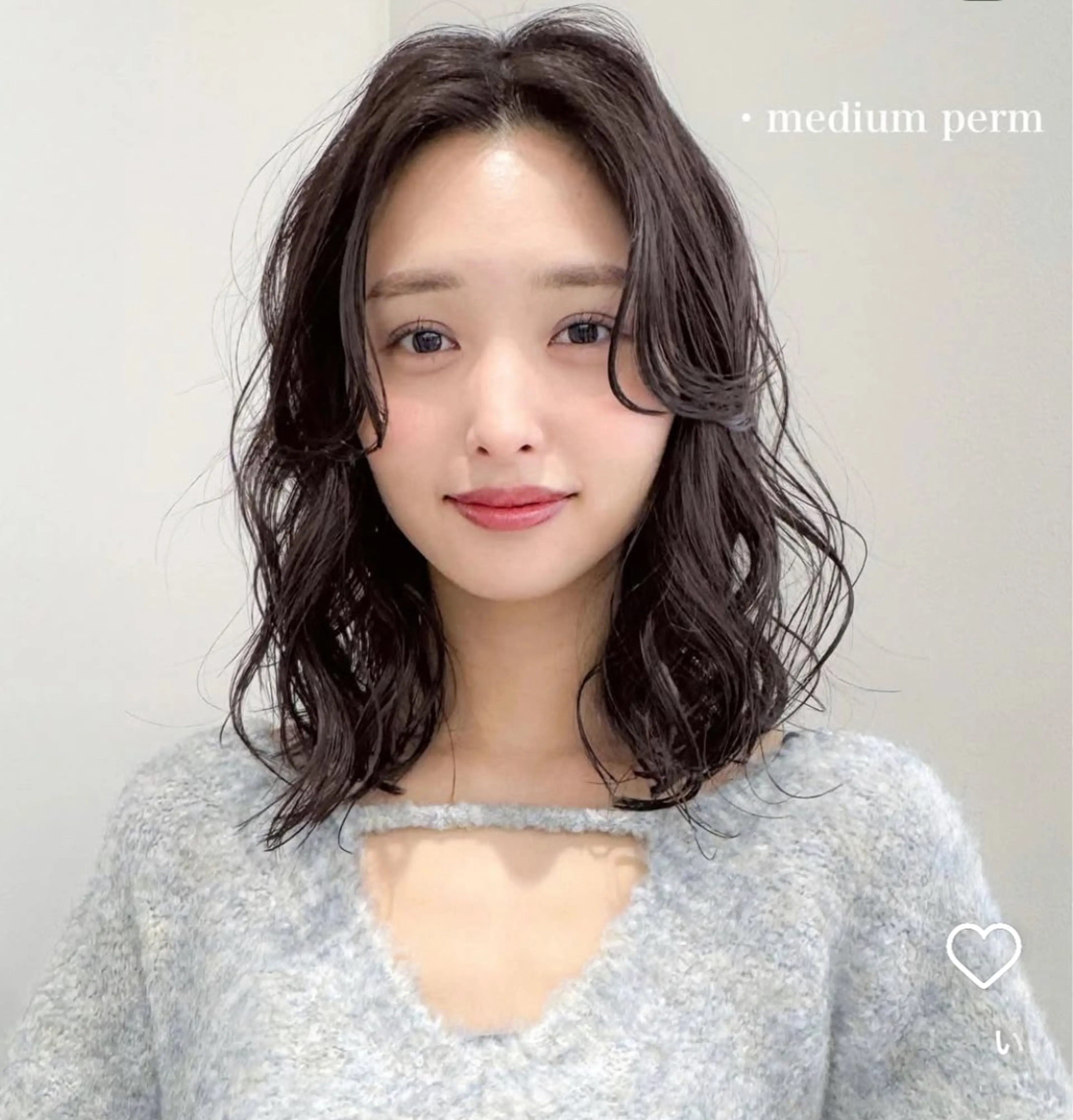 ミディアム ミディアムパーマ konno shoのヘアスタイル