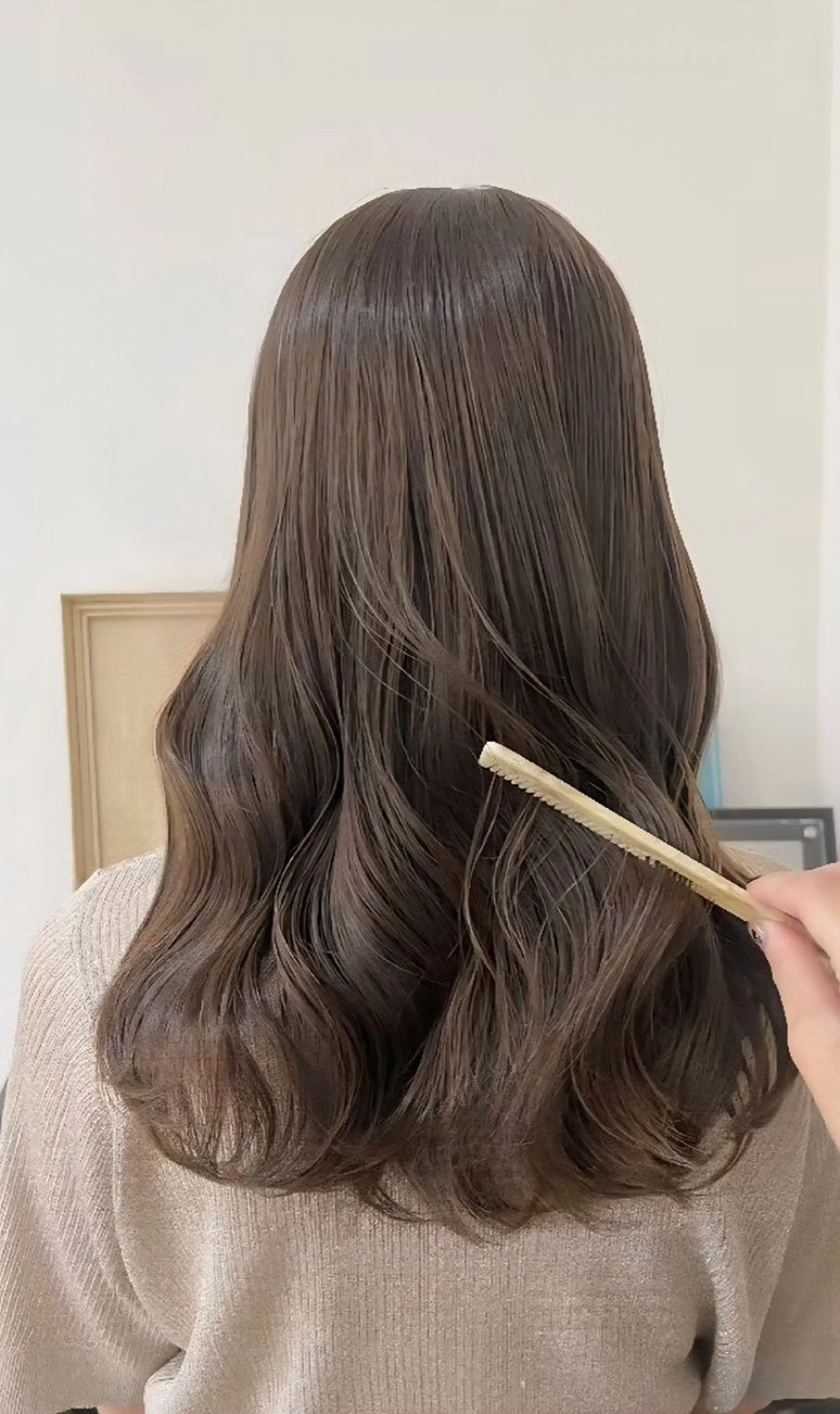 カラー 山田 獅空のヘアスタイル