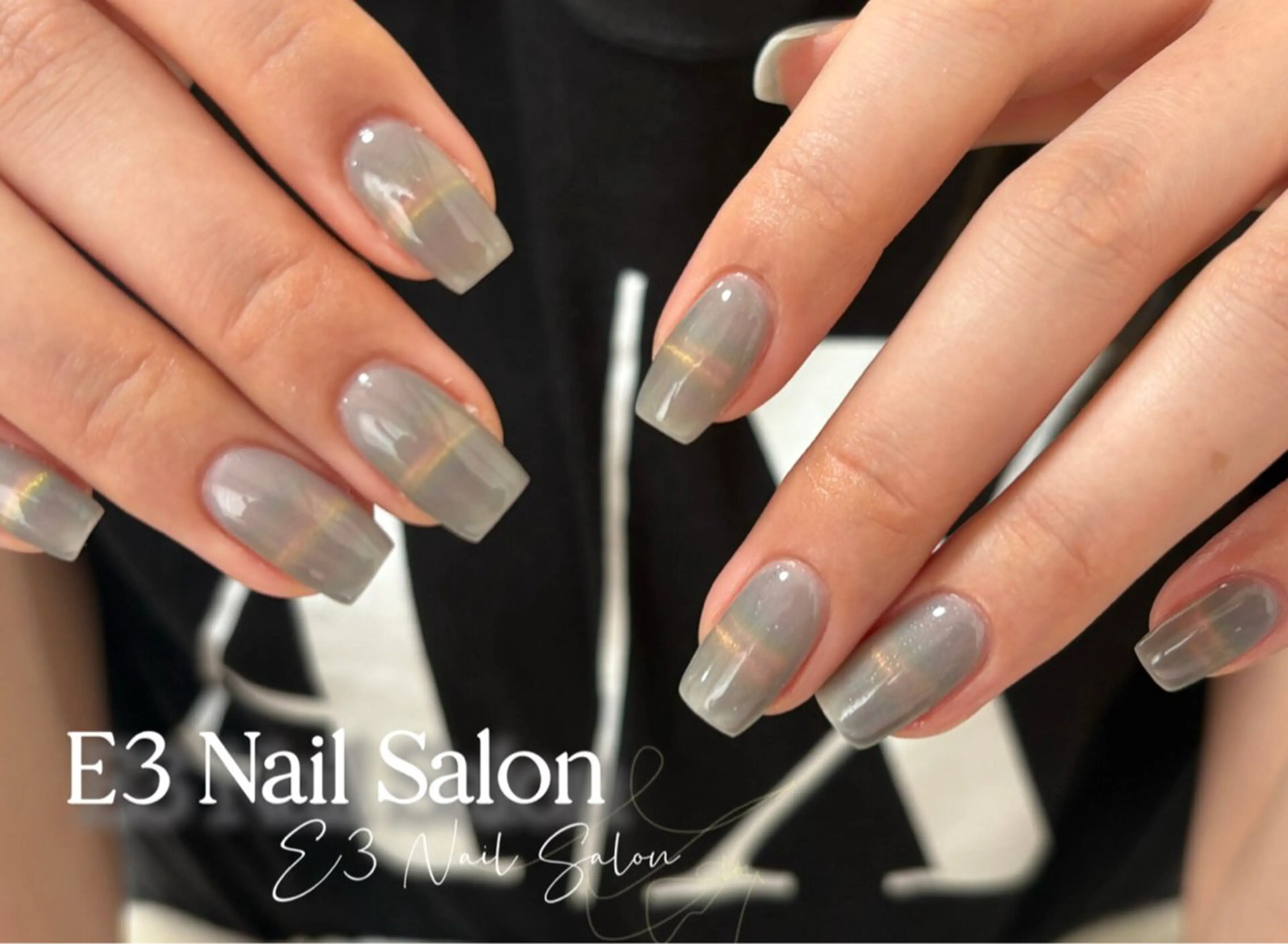 ネイル マグネットネイル ハンドネイル E3 ナナのネイルデザイン