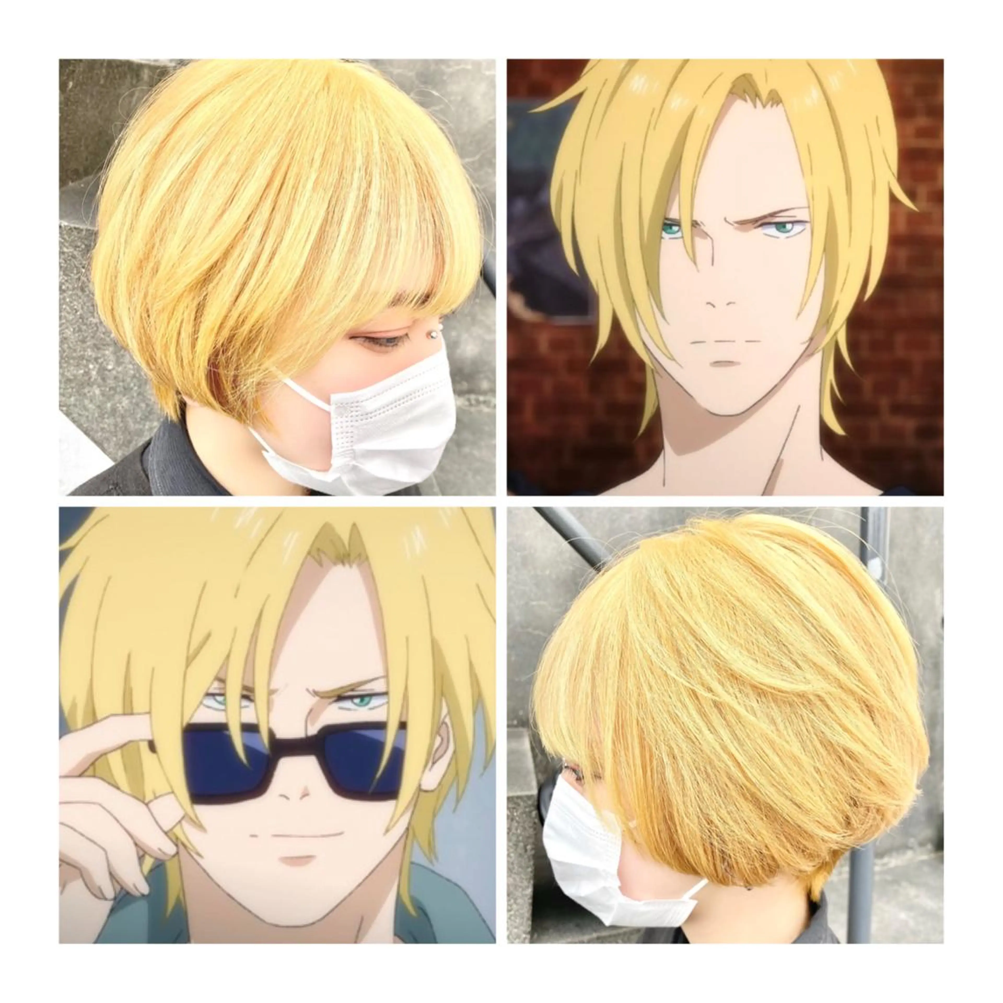 ショート カラー ヘアカラー TSUNO🦖 派手髪/オタク美容師のヘアスタイル