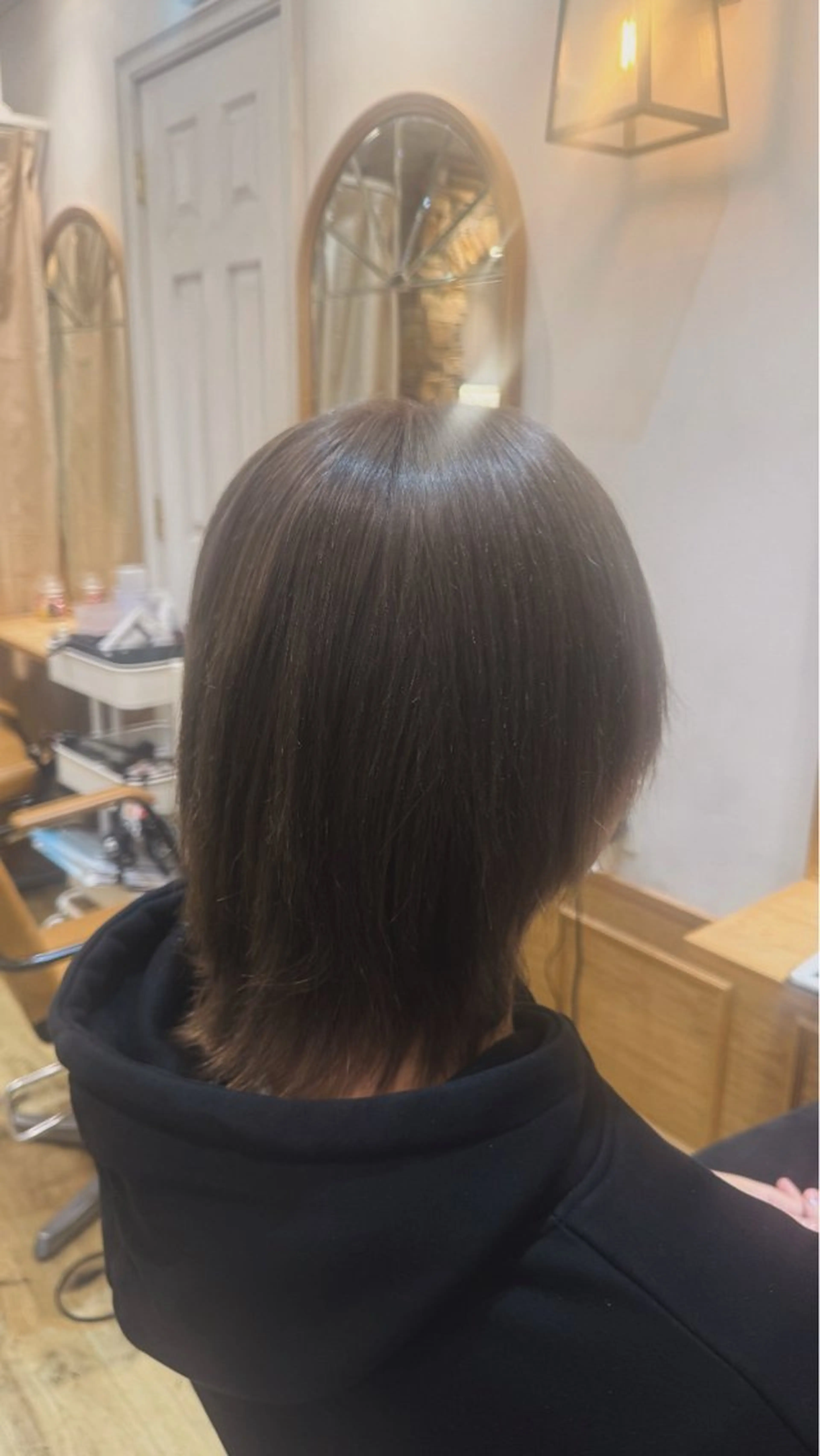 カラー メンズ ヘアカラー 透明感カラー💜 モテ髪 空陽💙のヘアスタイル