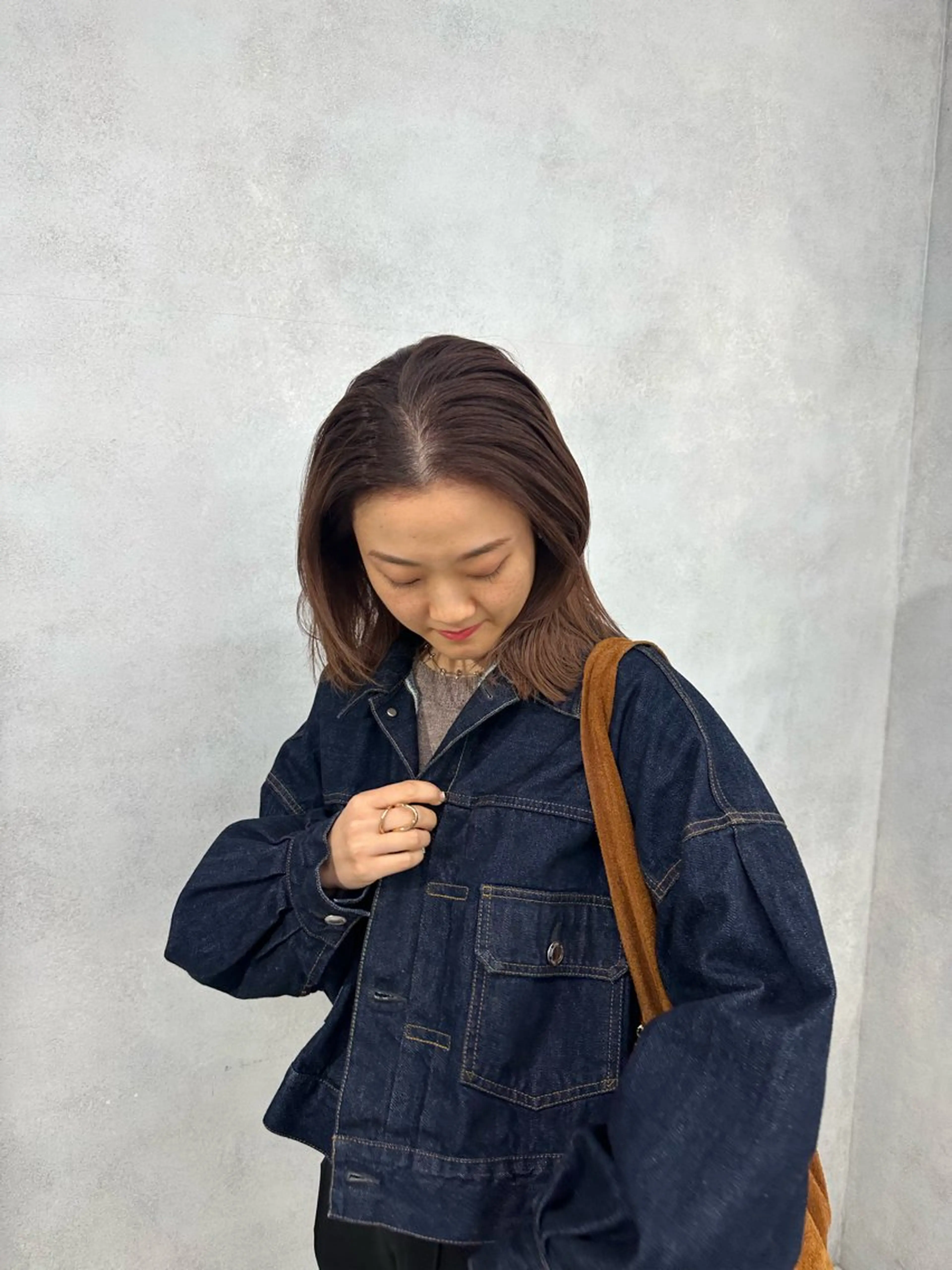 ミディアム カラー キッズ カット ヘアカラー トリートメント オトナヘア🌸 harukaのヘアスタイル