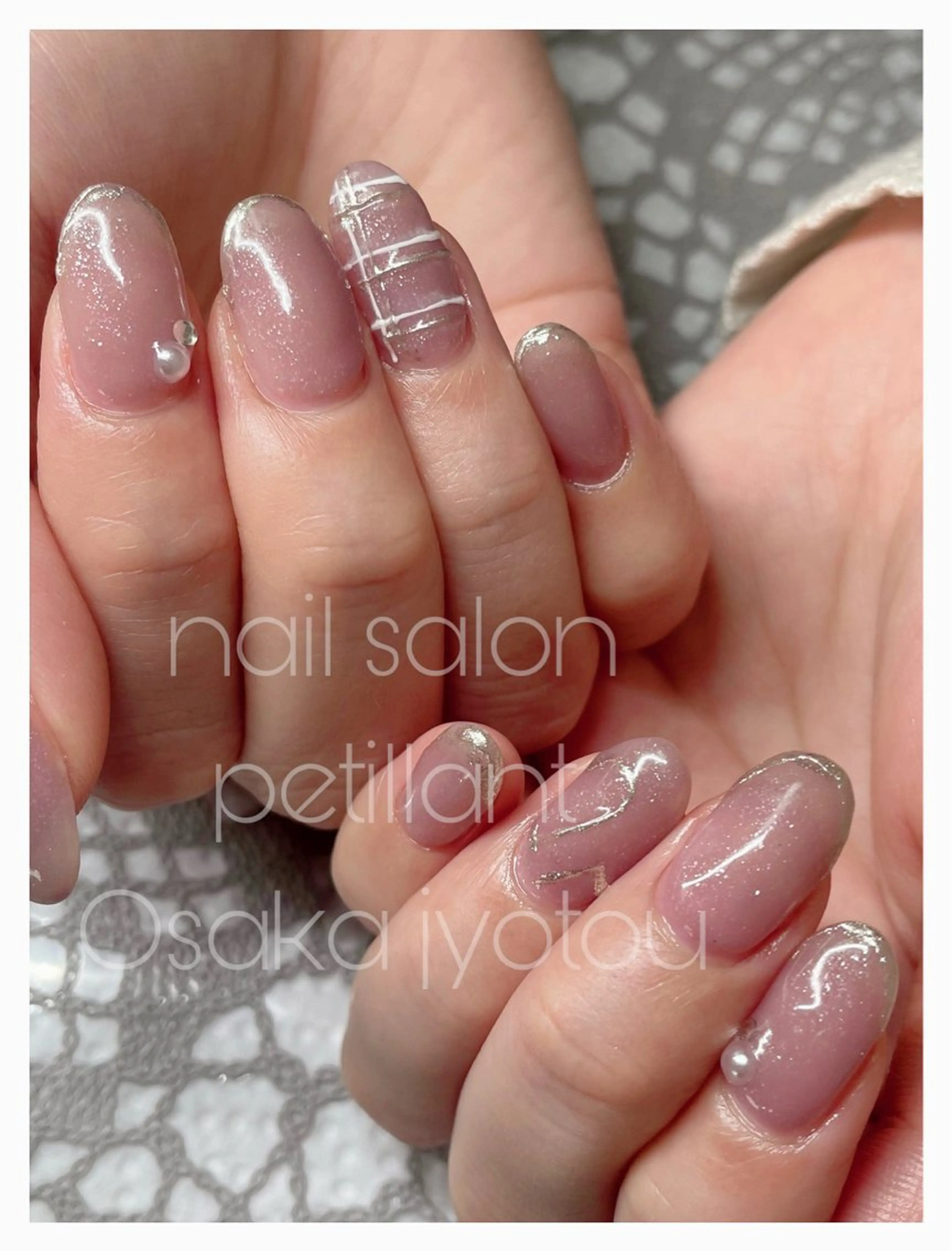 ネイル アートネイル 春ネイル nail salon petillantのネイルデザイン