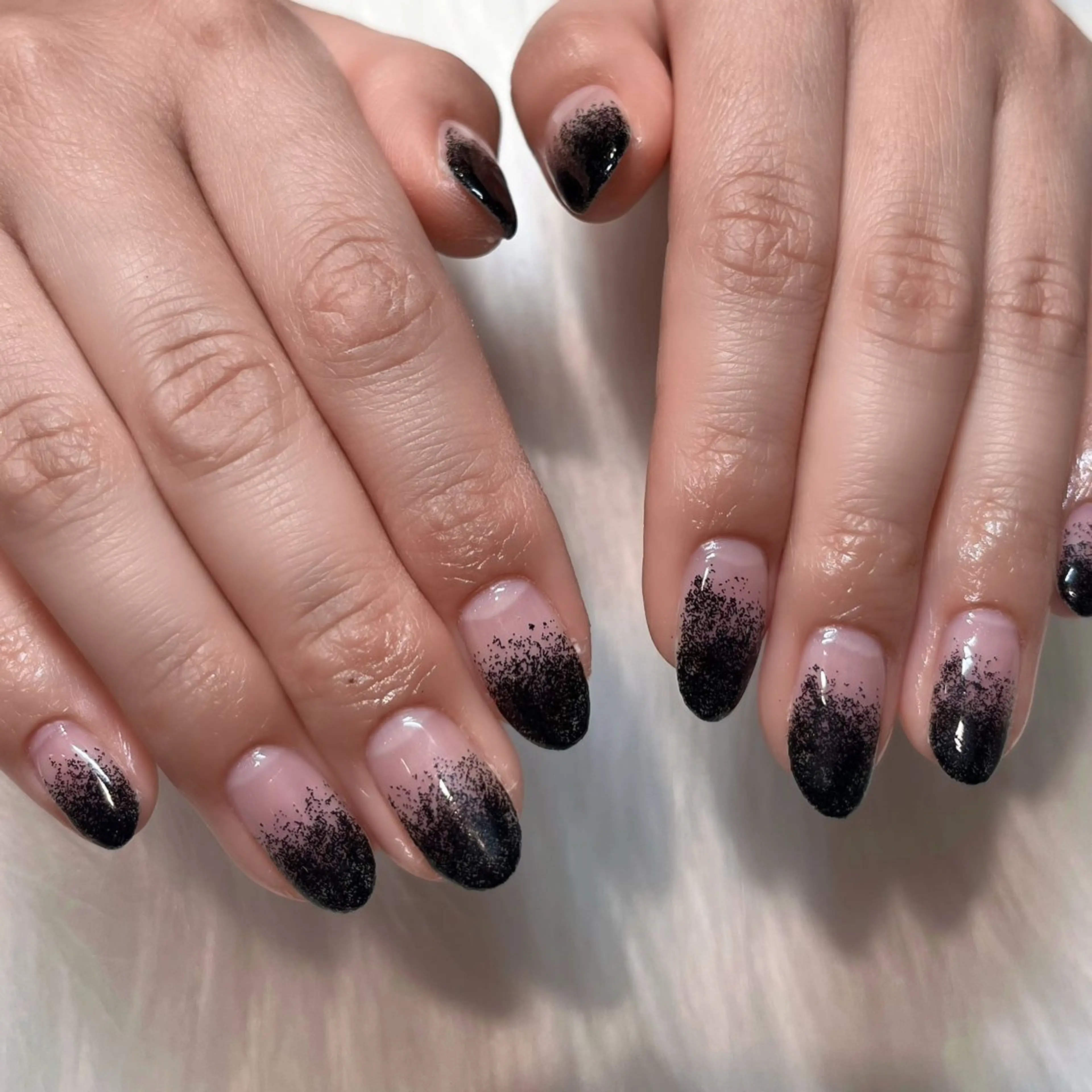 ネイル ラメ(グリッター) ラメグラデーション KOKONA 🎀のネイルデザイン