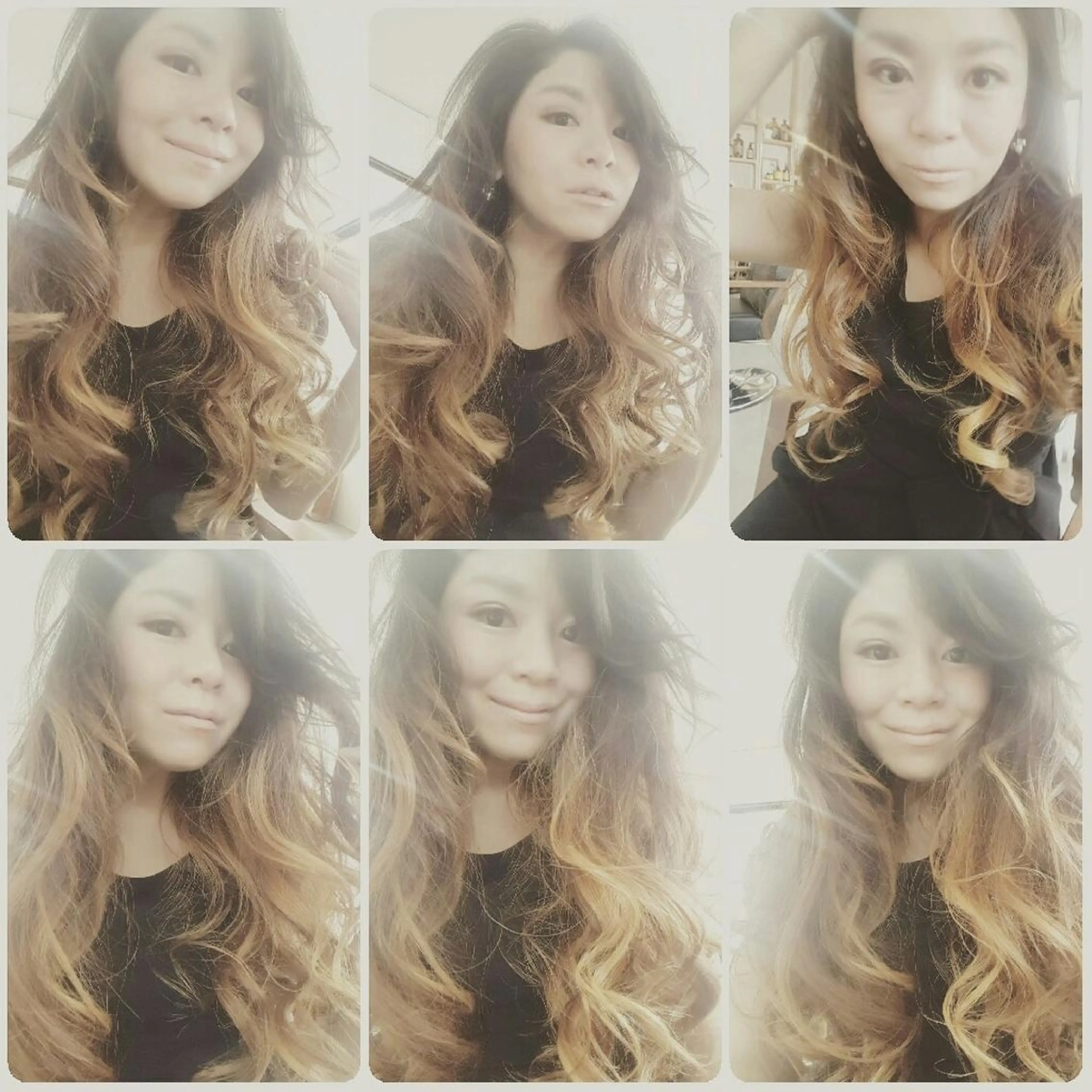 ロング カラー spa hair  ark 富井直美のヘアスタイル