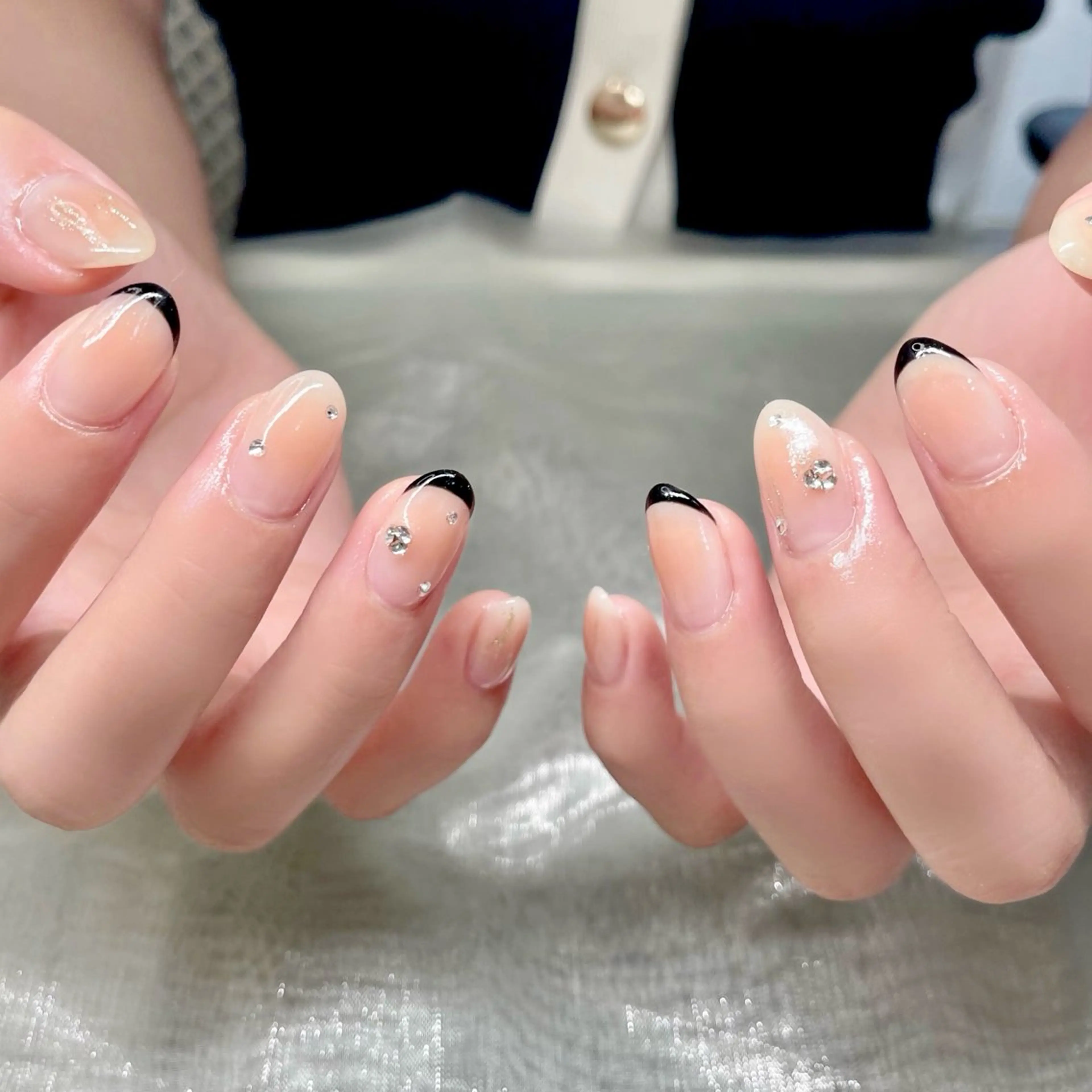 ネイル ラメ(グリッター) ストーンネイル ハンドネイル Nailist SUZU所属・Nailist suzuのネイルデザイン