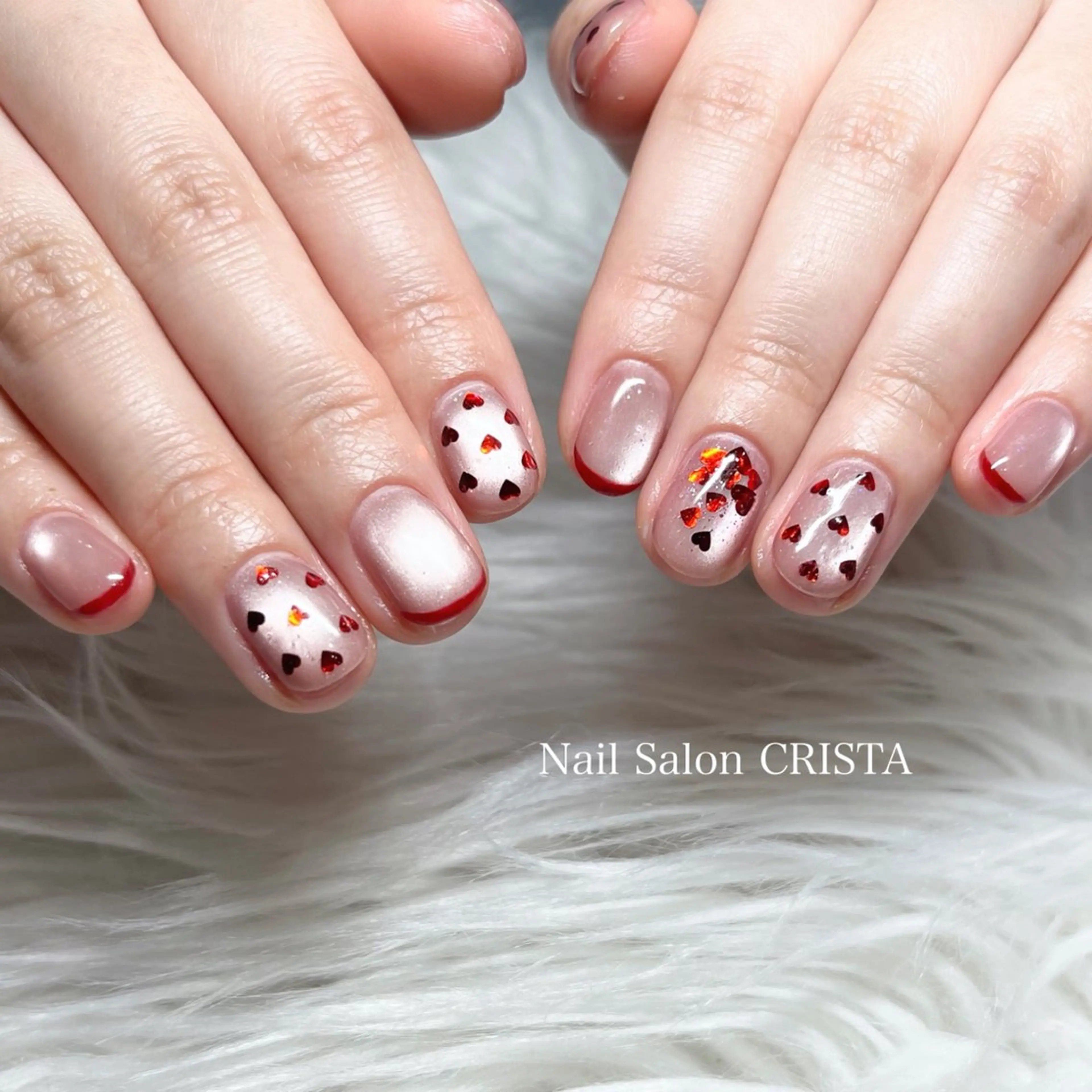 ネイル ハンドネイル CRISTA 🤍ヒナタのネイルデザイン