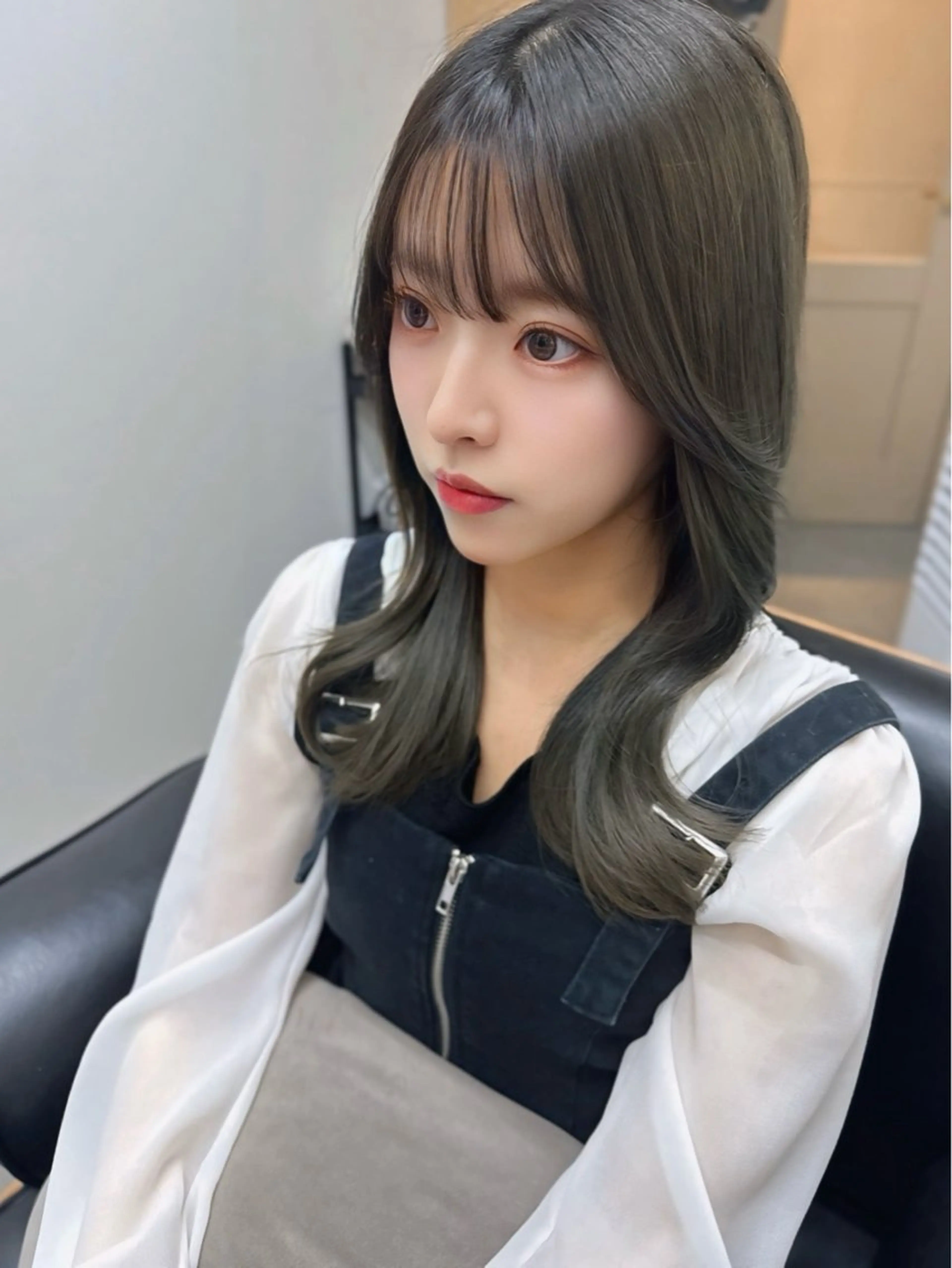 ロング カラー アディクシーカラー イルミナカラー クオルシアカラー 髪質改善 韓国風ヘア The Apartment of Solon 船橋 2nd所属・艶髪改善師/高橋潤 /レイヤーカットのヘアスタイル