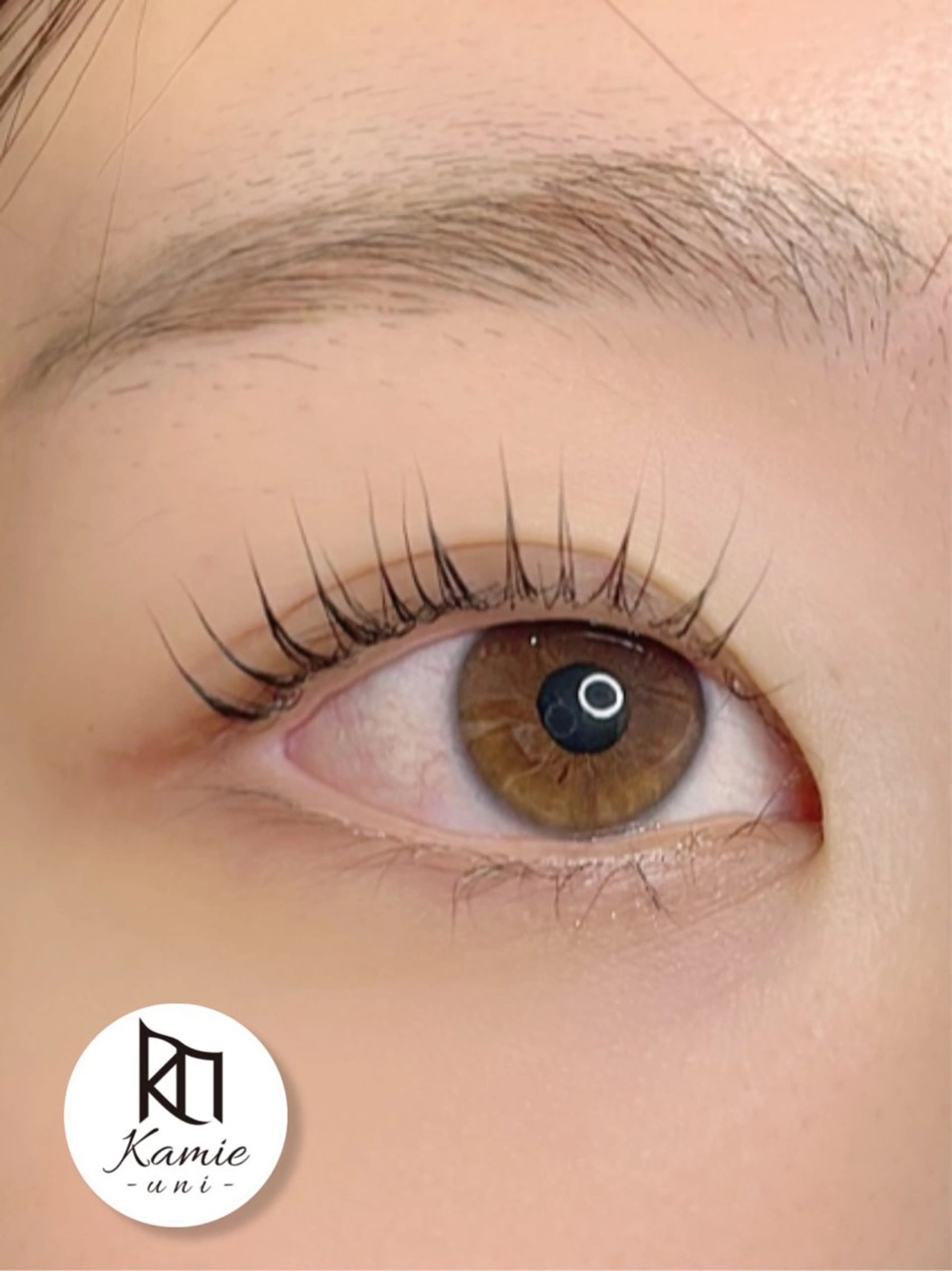 マツエク・マツパ パリジェンヌラッシュリフト Kamie-uni- 森蔭のマツエク・マツパデザイン