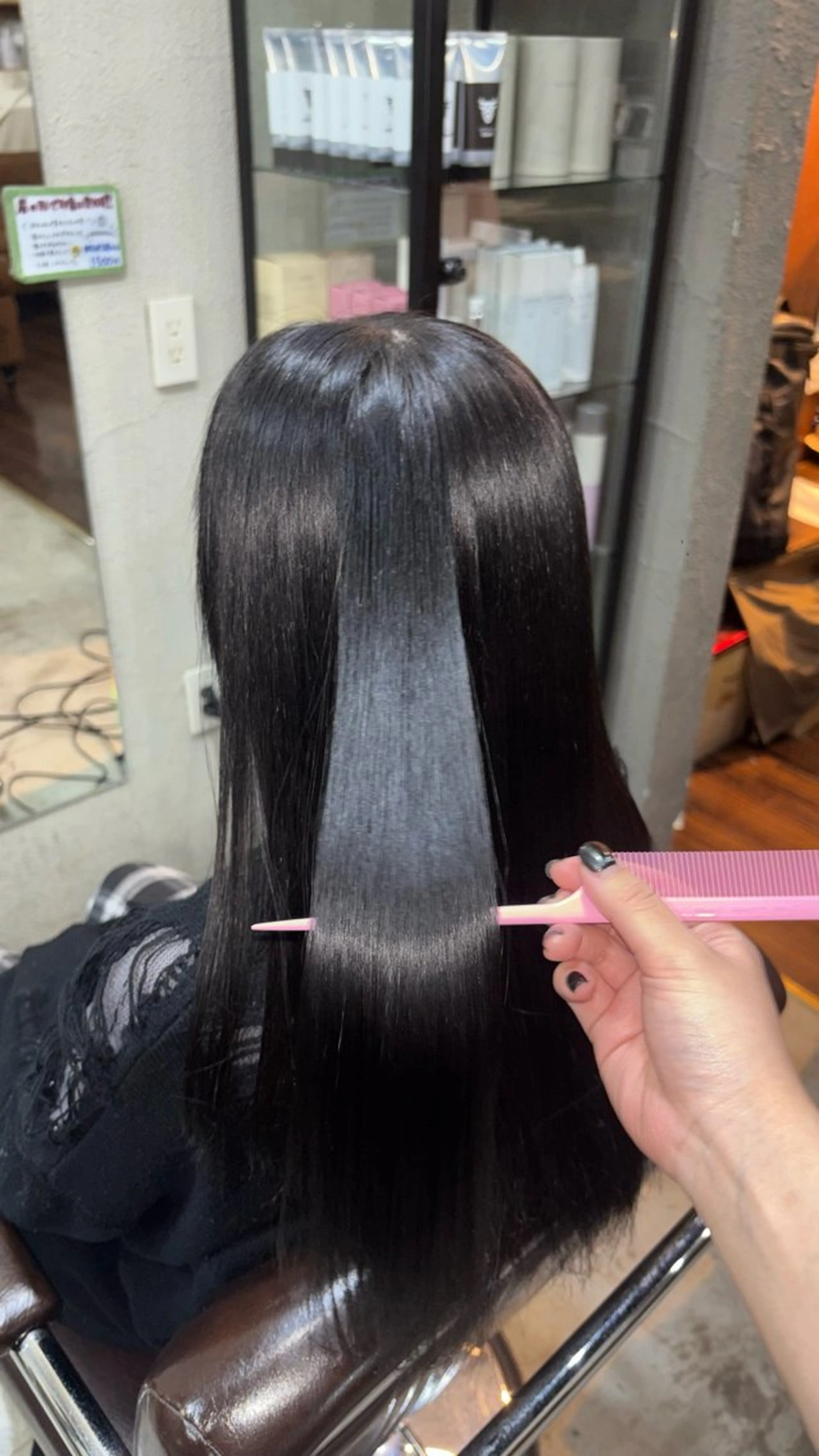 ロング カラー ヘアカラー 小池 かなこのヘアスタイル