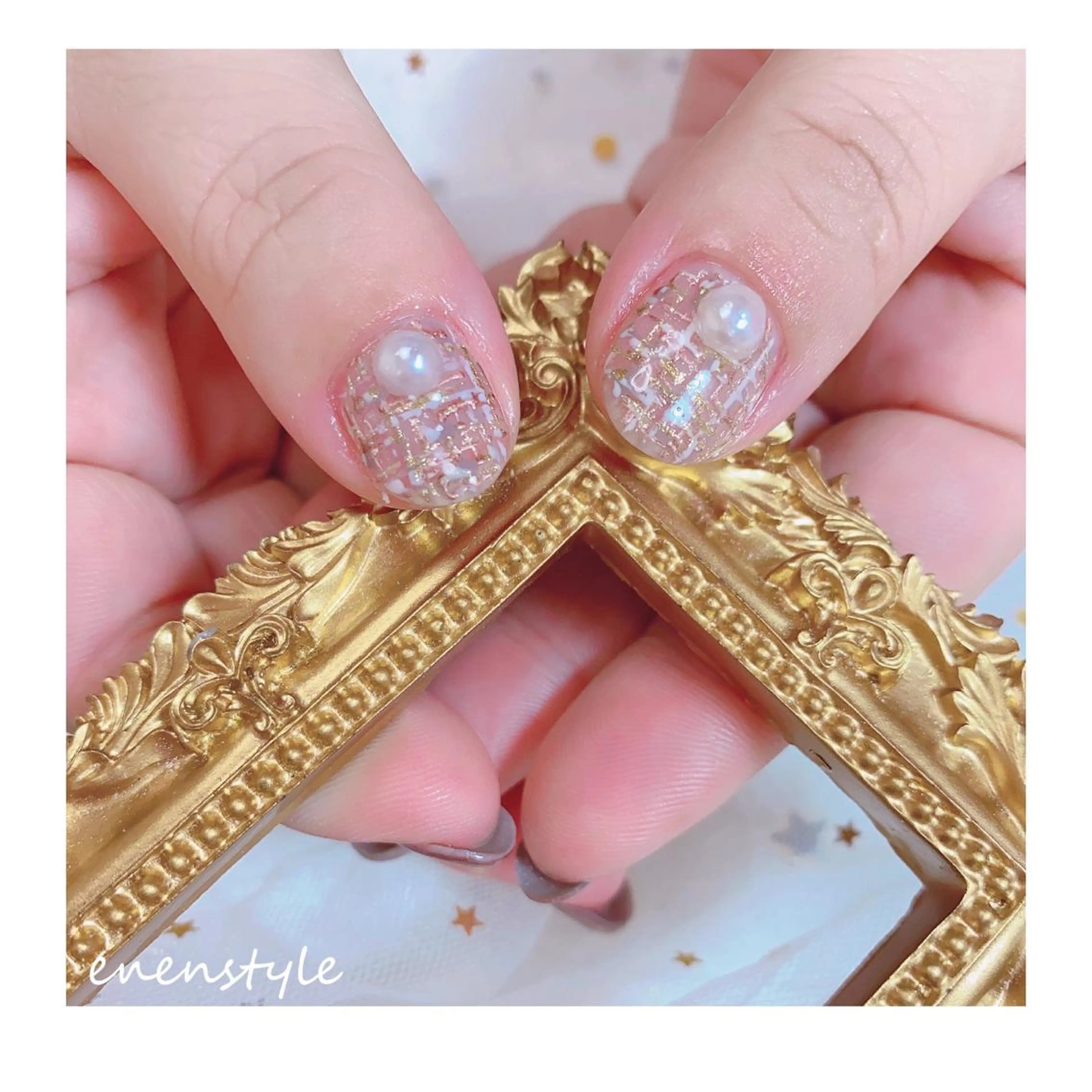 ショート ネイル ジェルネイル ニュアンスネイル オフィスネイル ワンカラーネイル パラジェル ハンドネイル 👑enen style👑のネイルデザイン