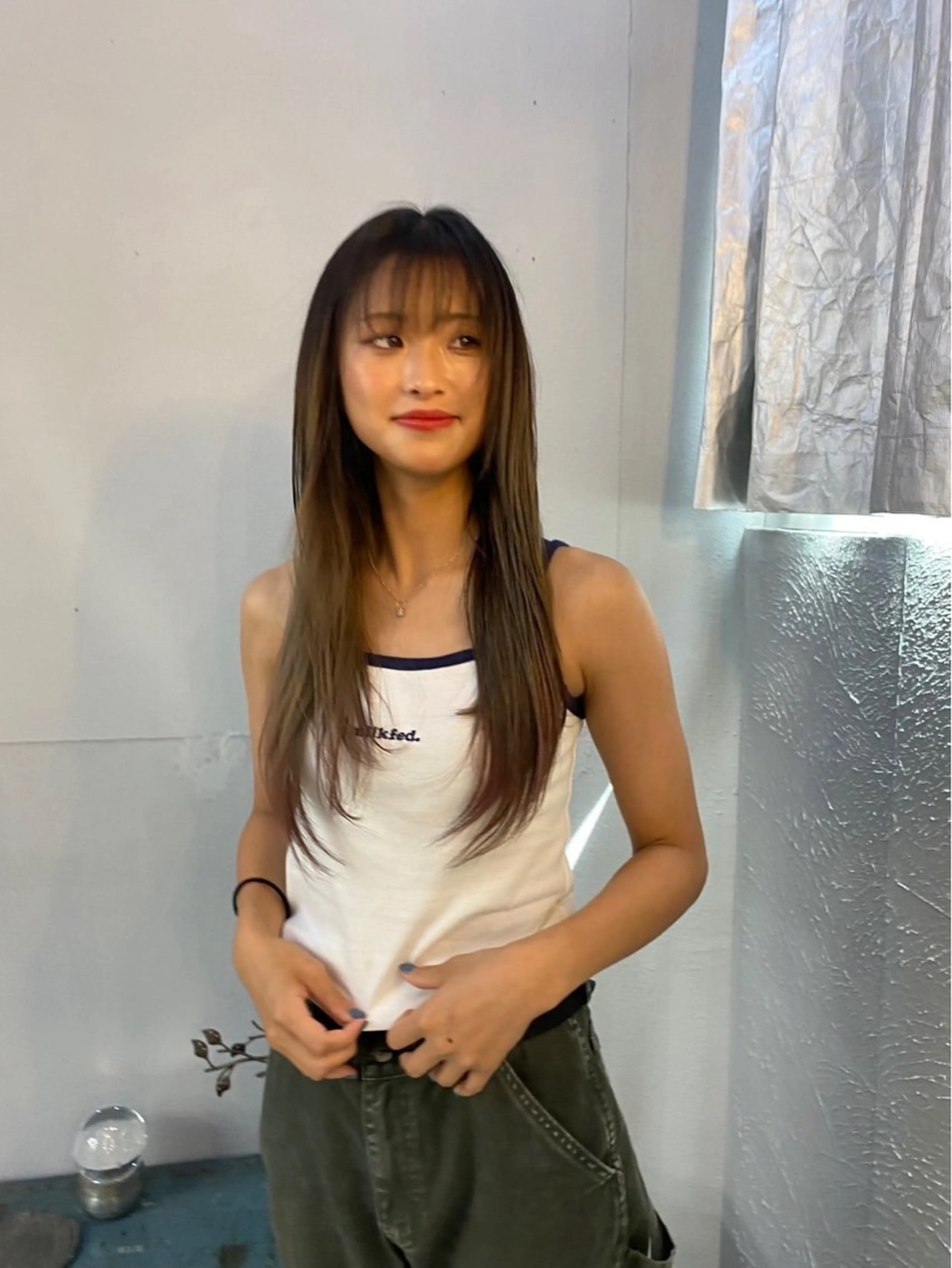 カラー 山本 絢菜のヘアスタイル