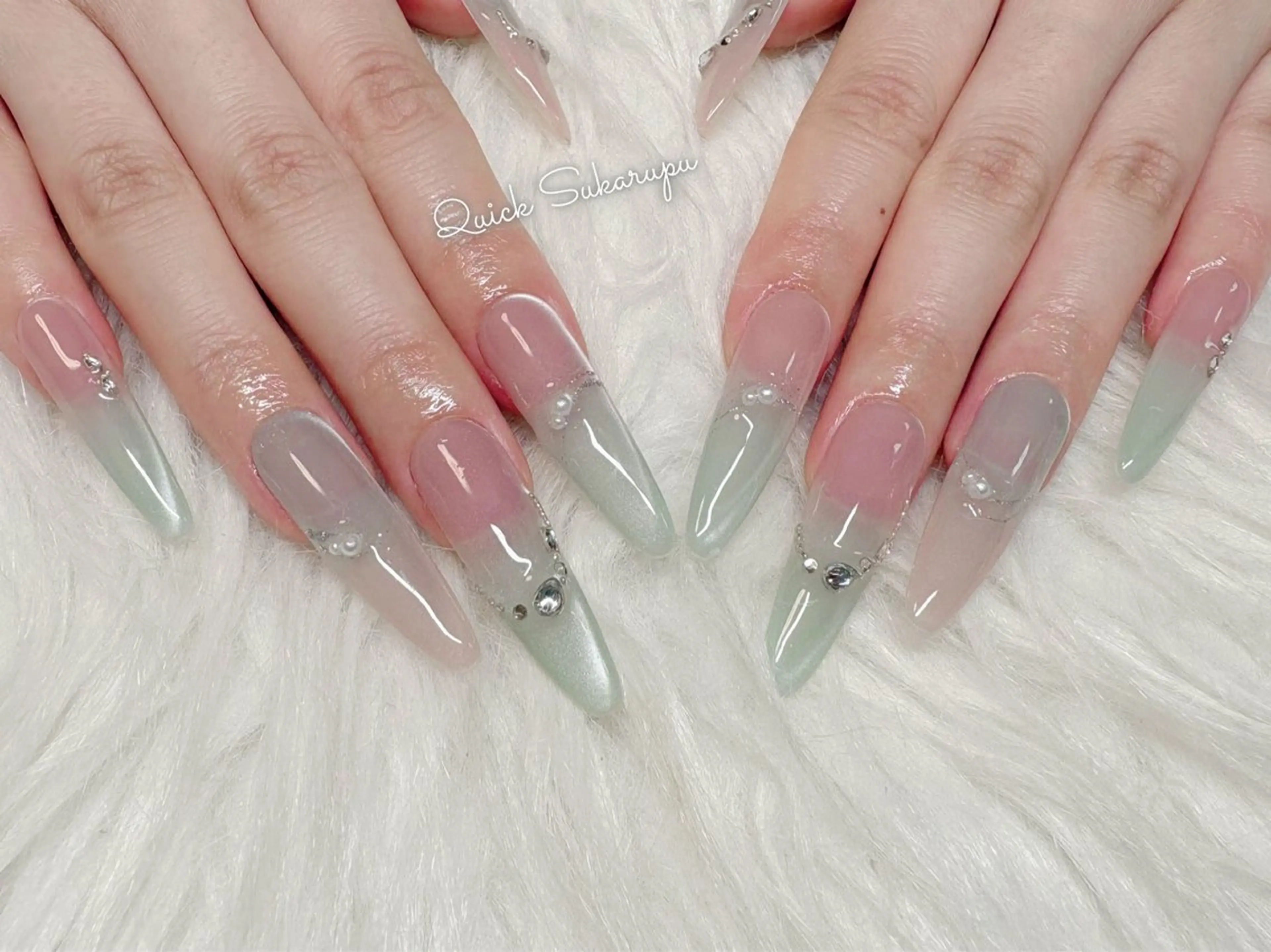 ネイル ハンドネイル Quick Sukarupu池袋のネイルデザイン