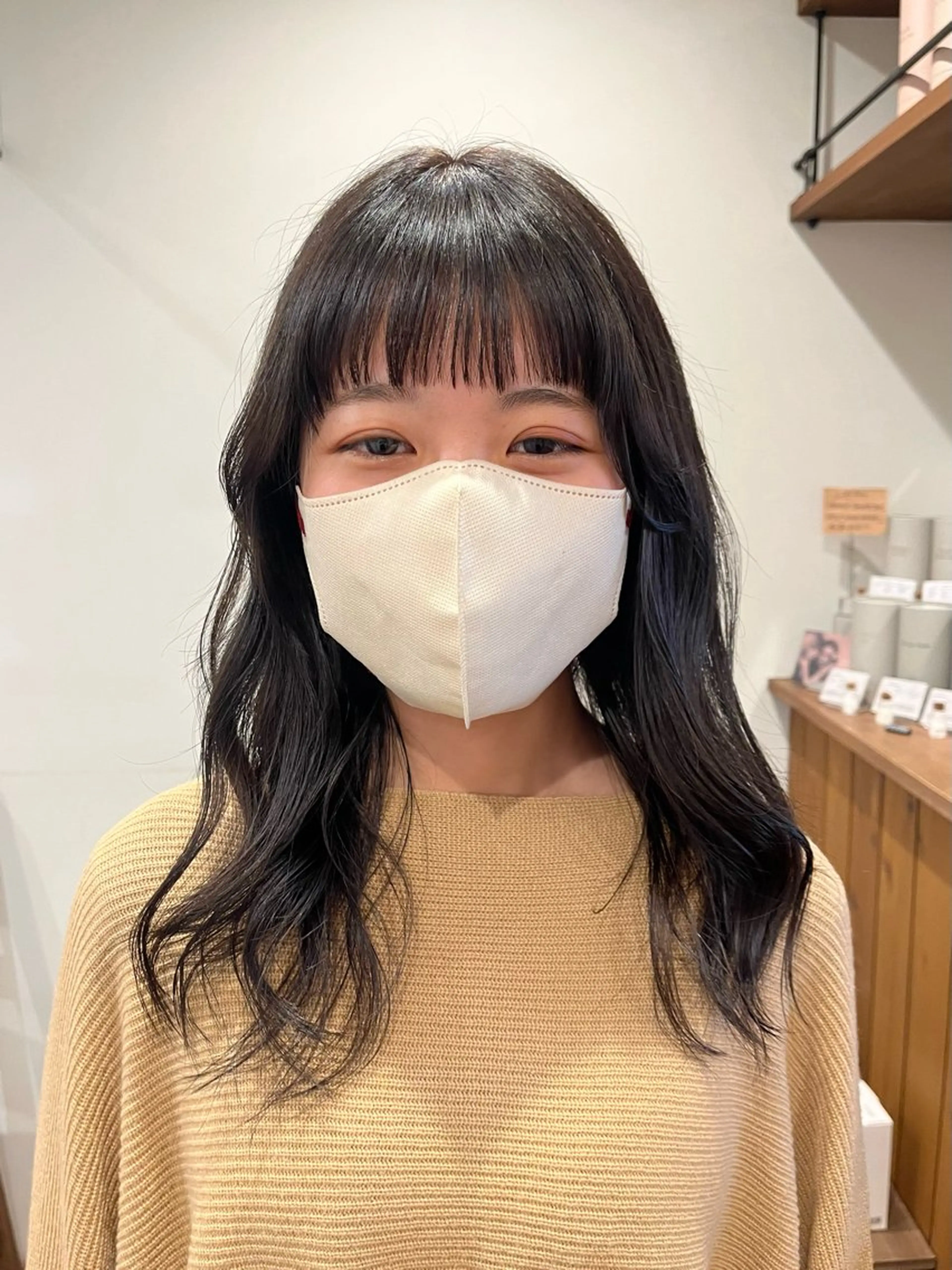 ミディアム 似合わせカット china/ボブ /似合わせカラーのヘアスタイル