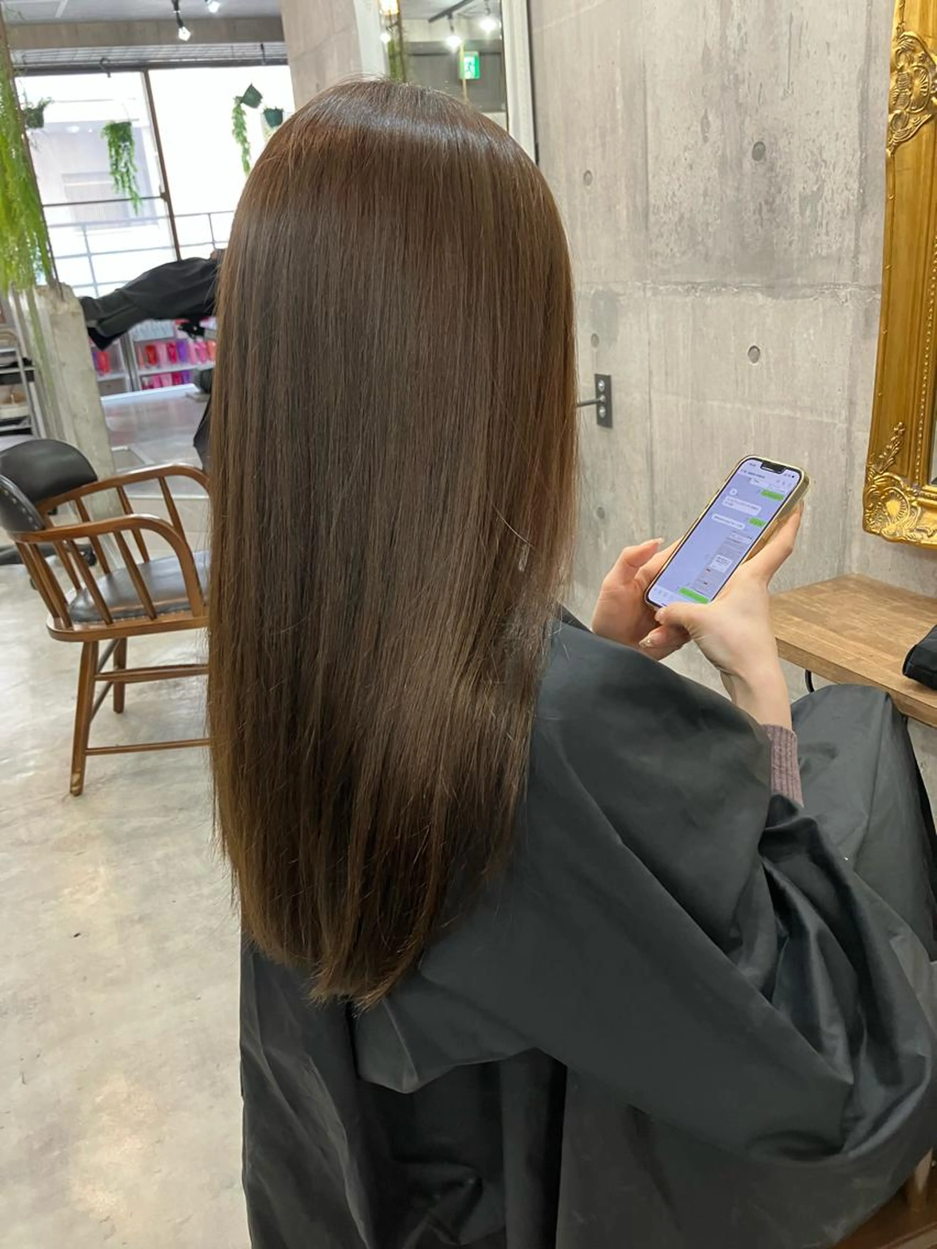 【minimo限定】フルカラー+内部補修トリートメント〈前処理付き,暖色、グレージュ,ブルーブラック,〉の写真