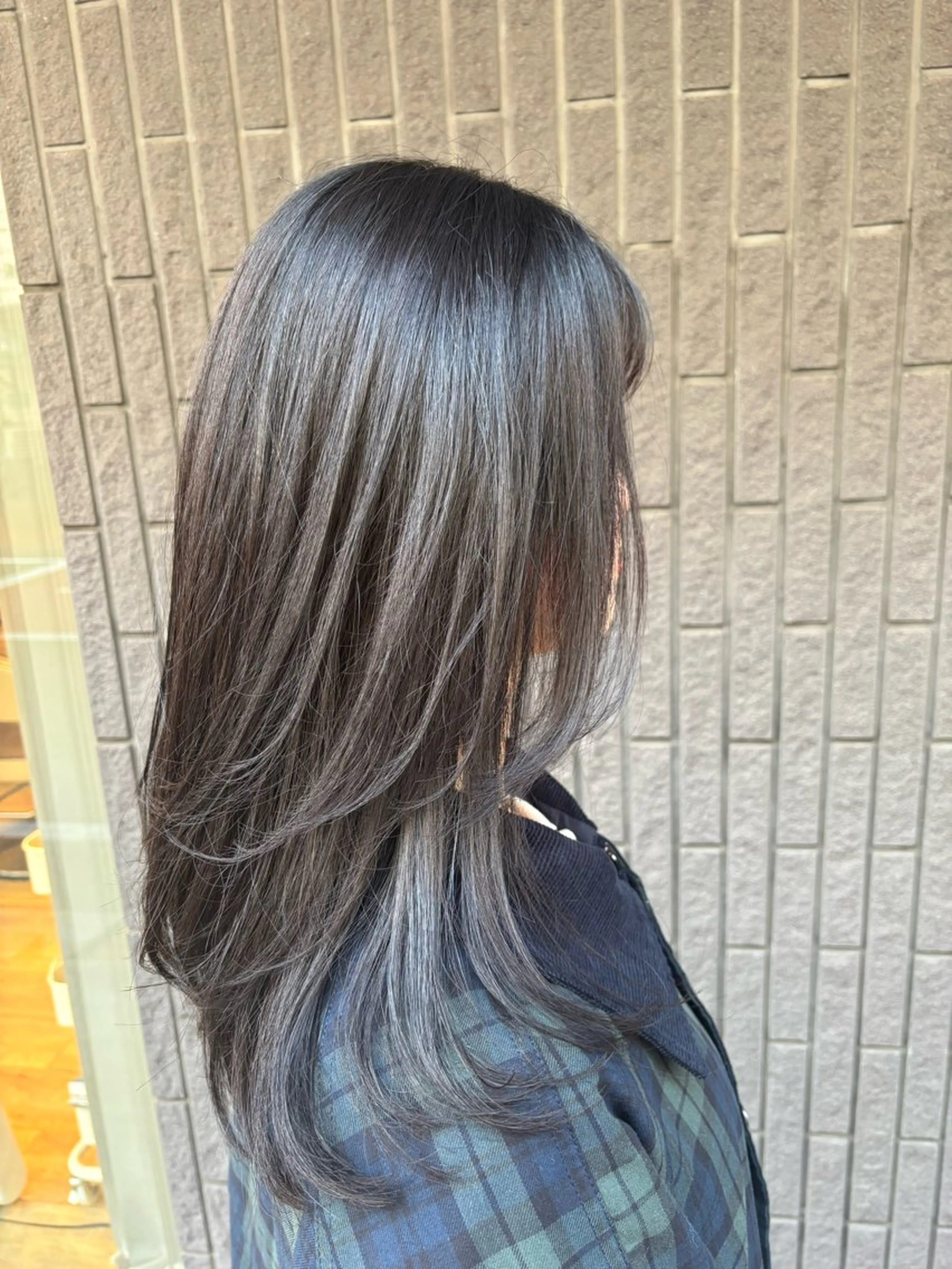 セミロング カラー ヘアカラー ゆうこ🍀髪質改善/ ストレート/艶カラーのヘアスタイル