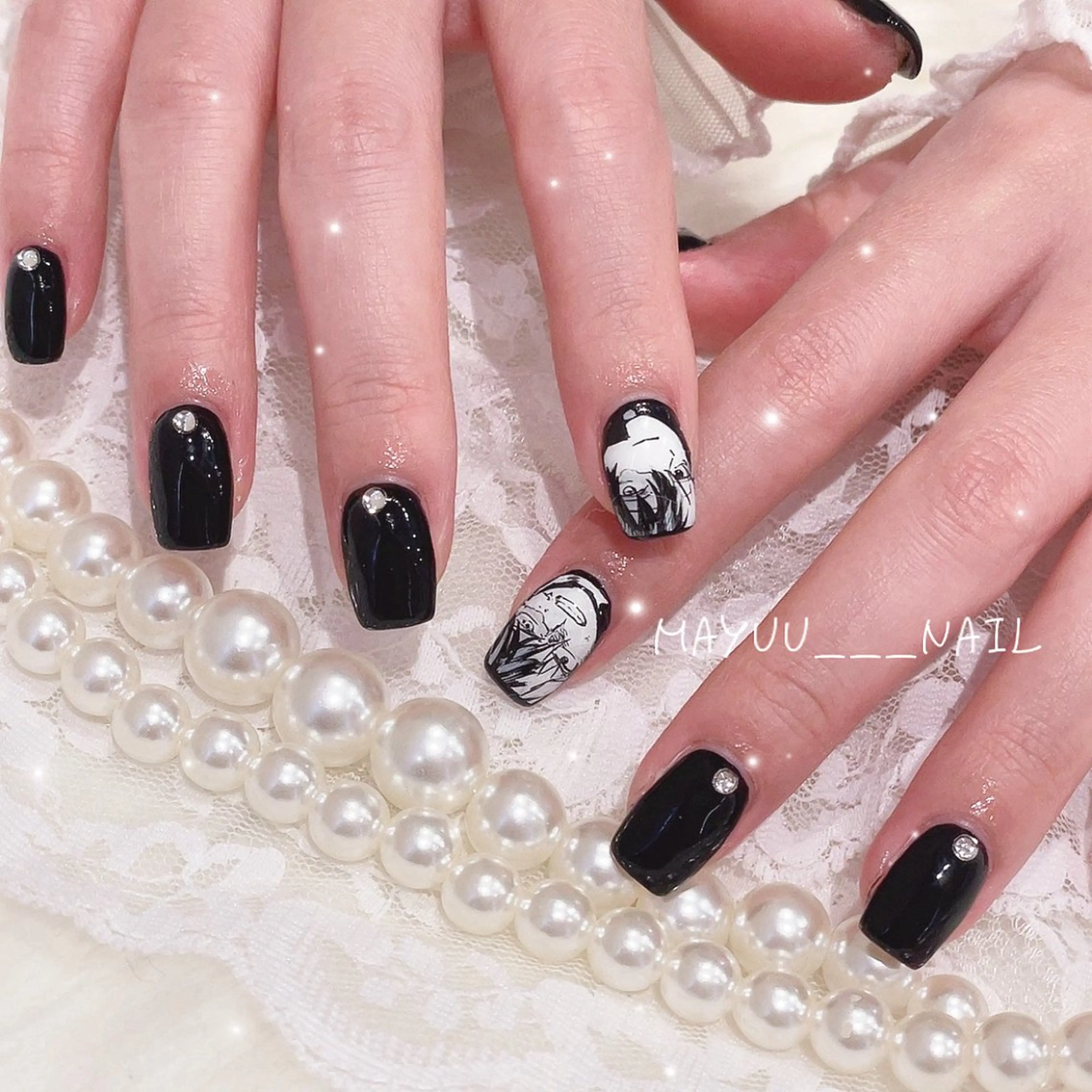 ネイル 🎀 Mayu 🎀痛ネイルのネイルデザイン