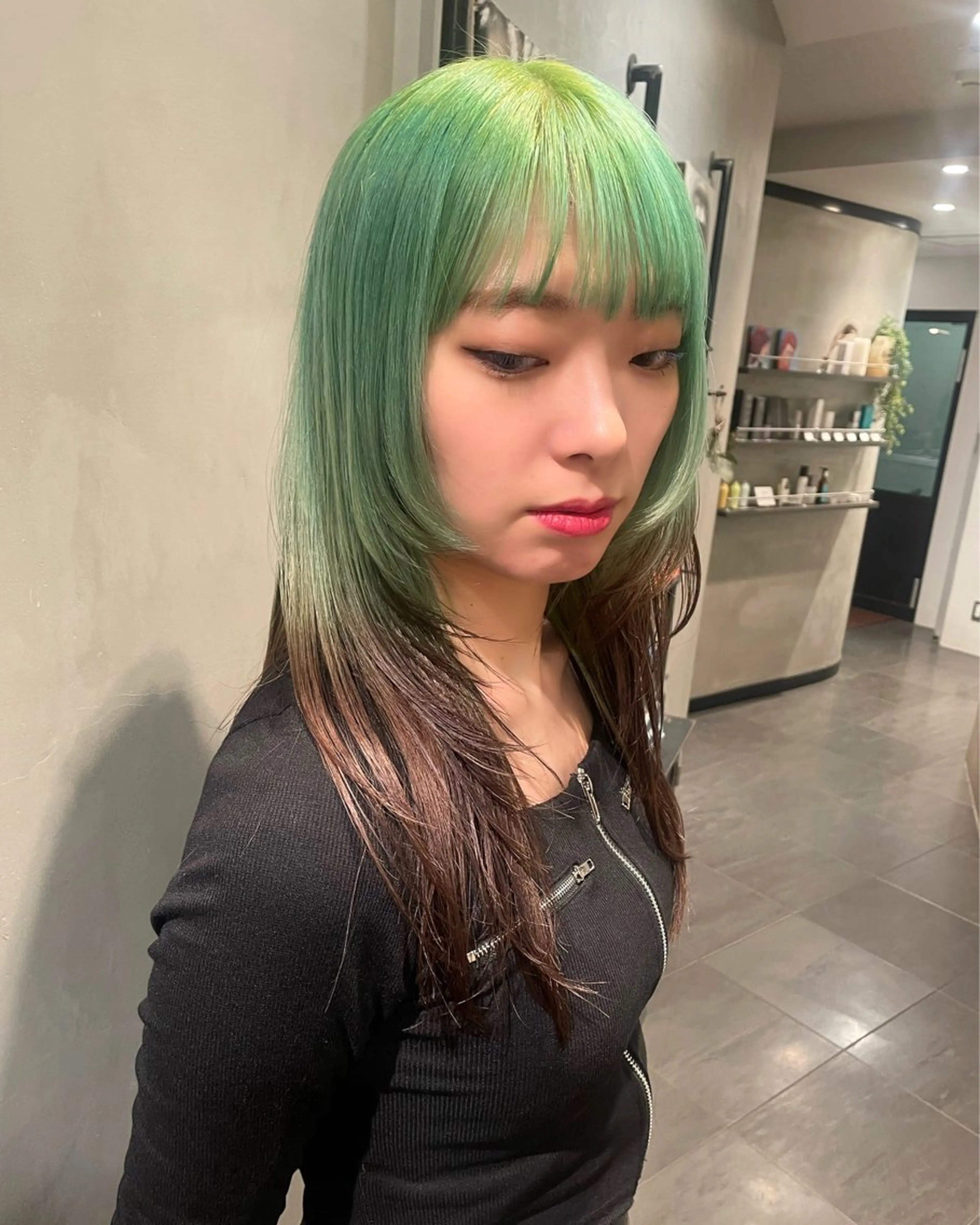 ロング カラー カット ヘアカラー トリートメント 優作 〜圧倒的信頼〜のヘアスタイル