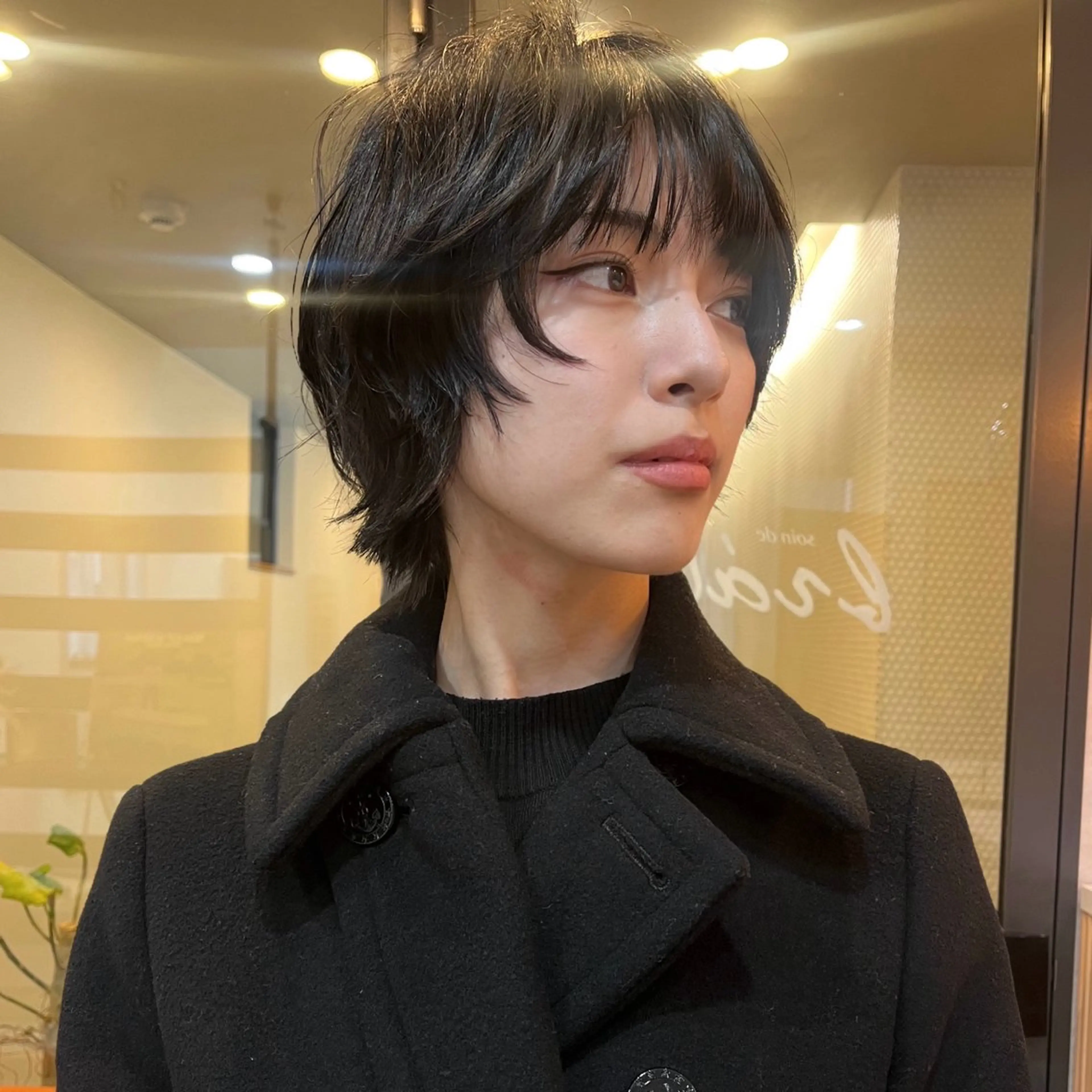 ショート ショートヘア ウルフカット カット レイヤー/暖色/ 髪質改善/永礼芳果のヘアスタイル